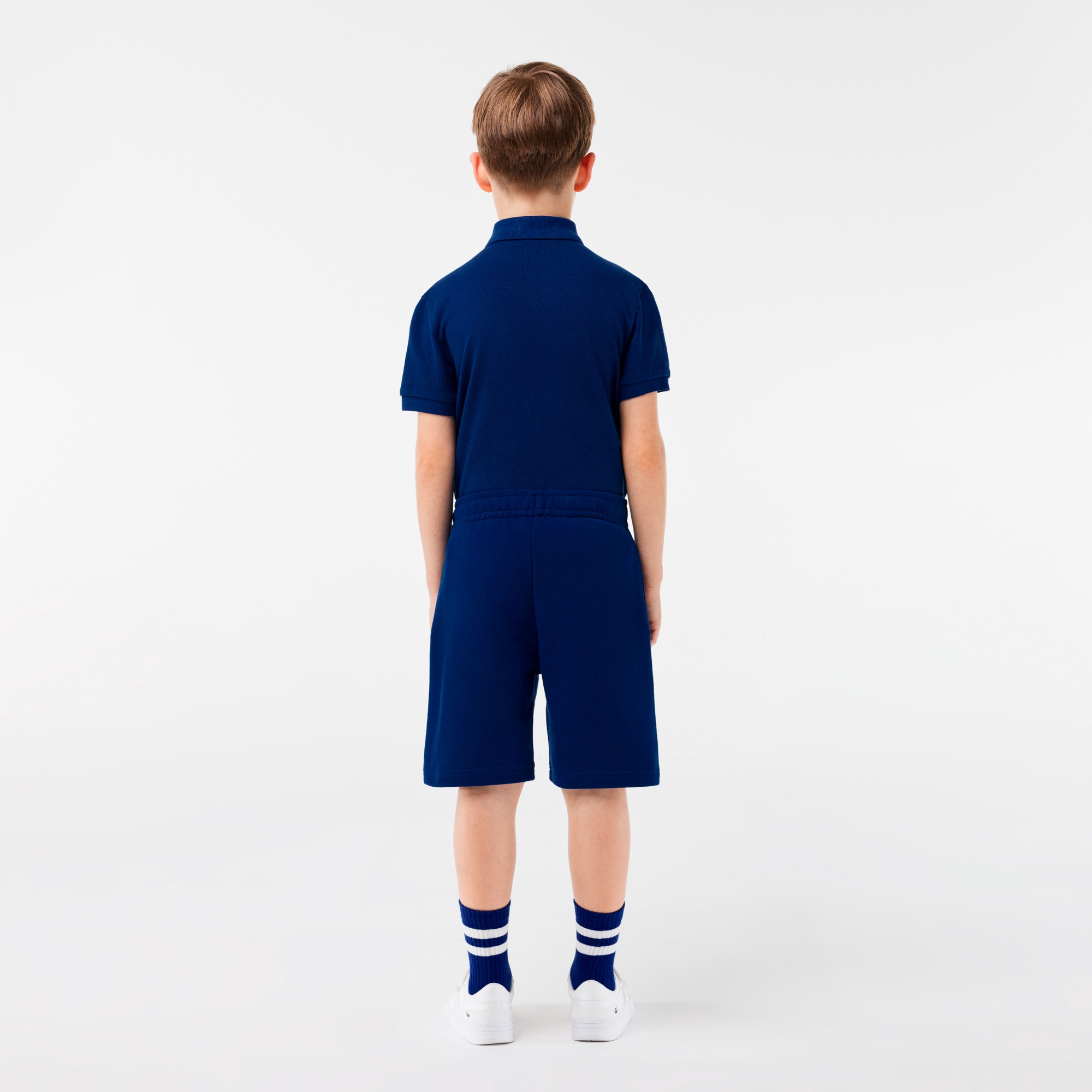 BOYS4連ロゴ入りスウェットショーツ
