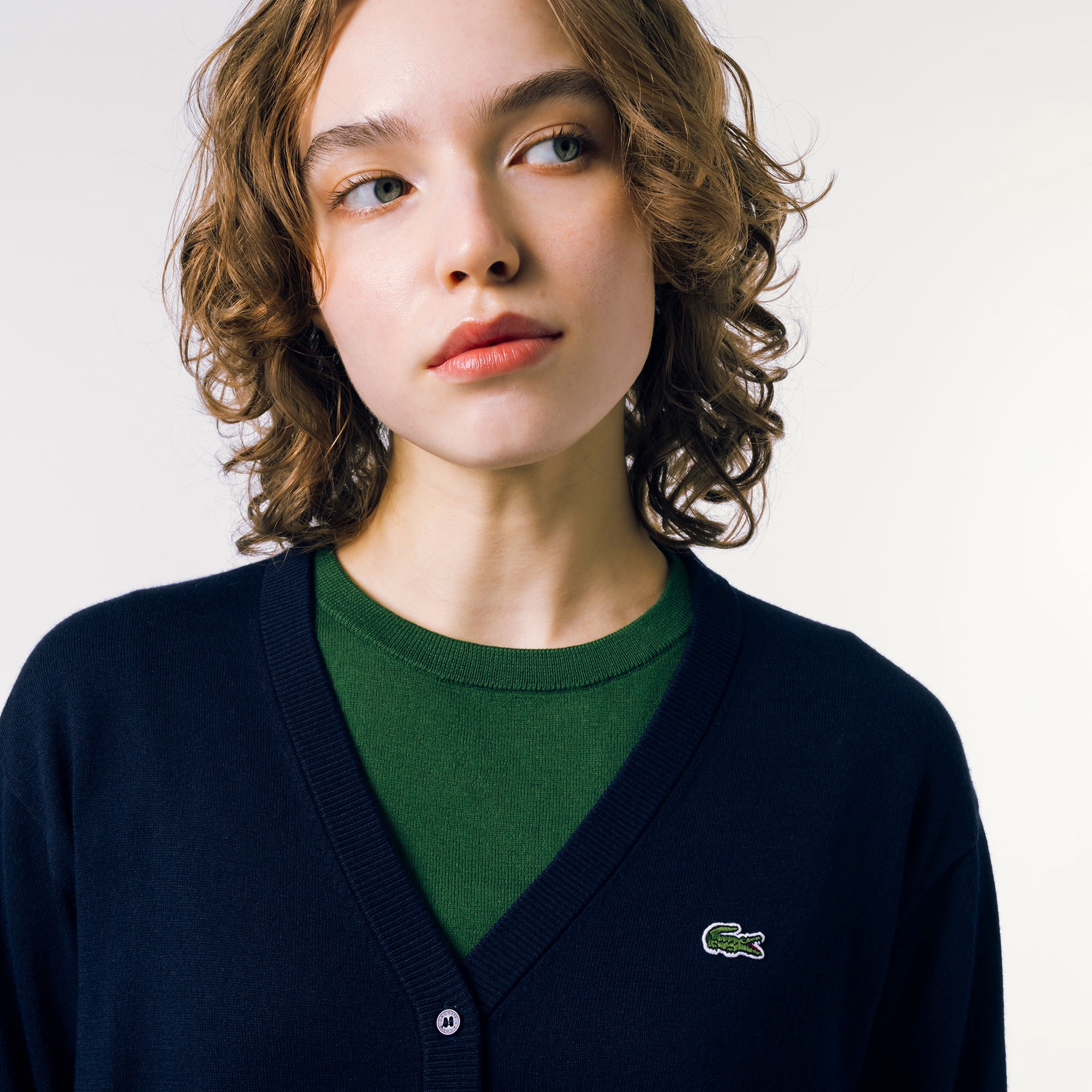 COOL MAX Vネックニットカーディガン