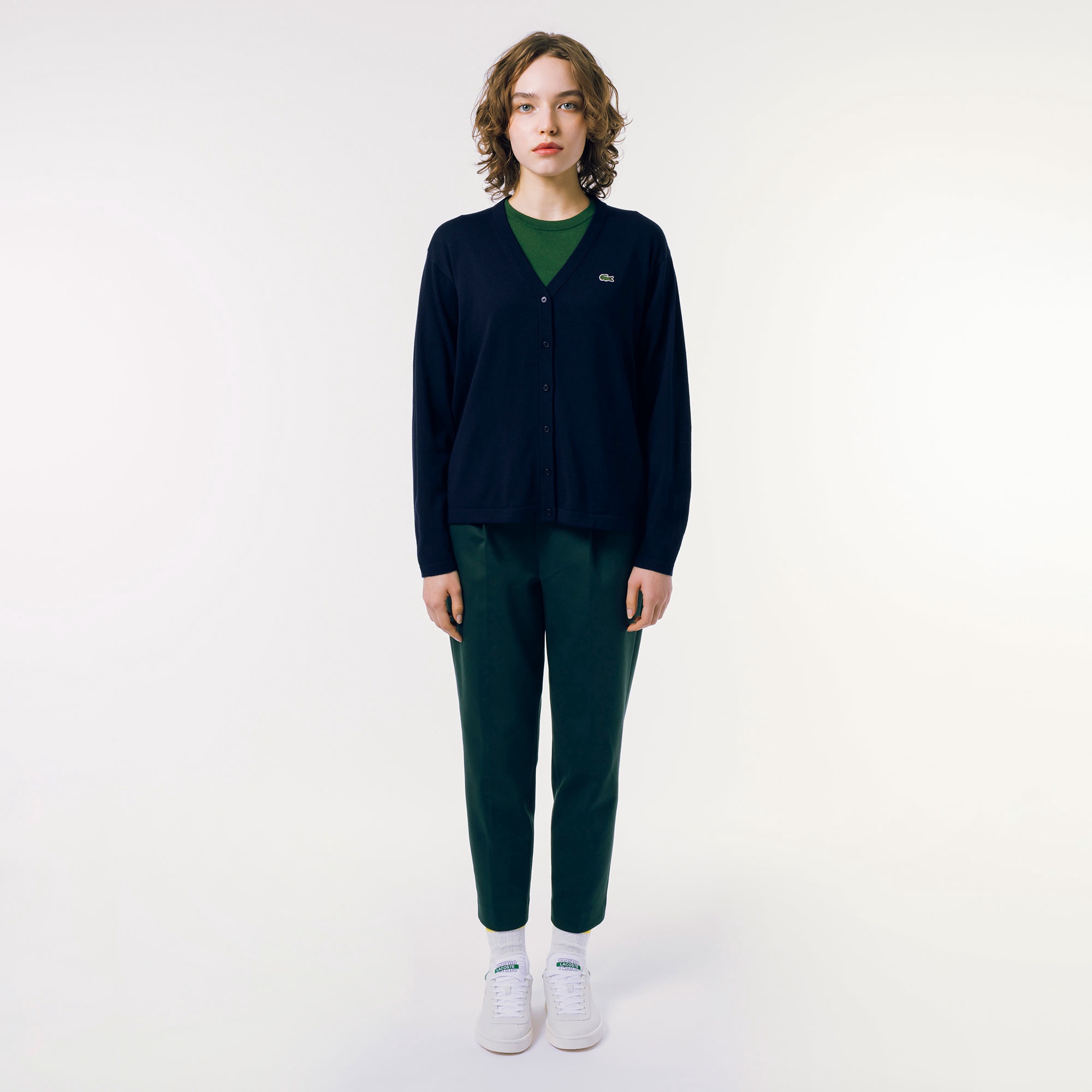 COOL MAX Vネックニットカーディガン