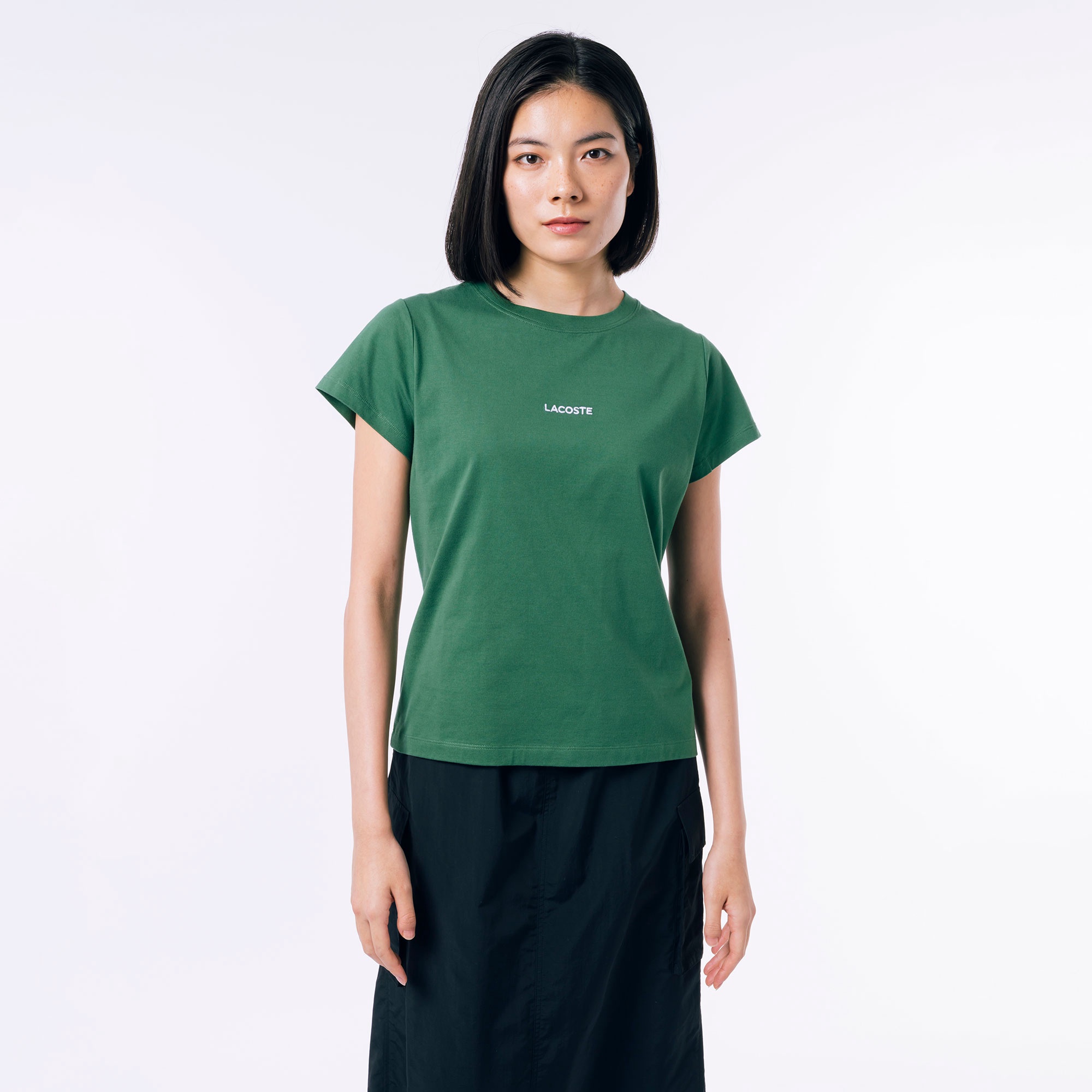 コンパクトブランドネームロゴTシャツ