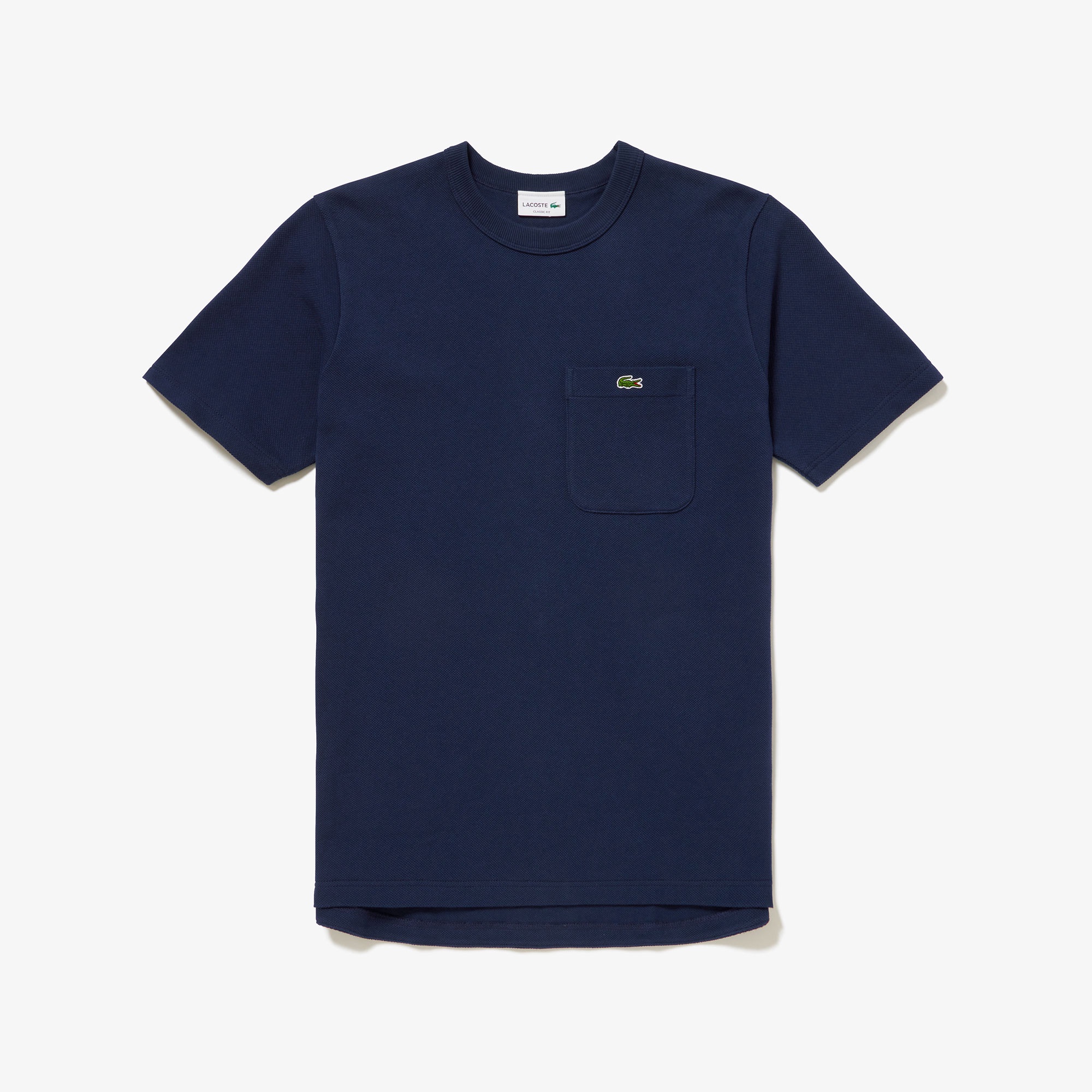 鹿の子地ポケット半袖Tシャツ