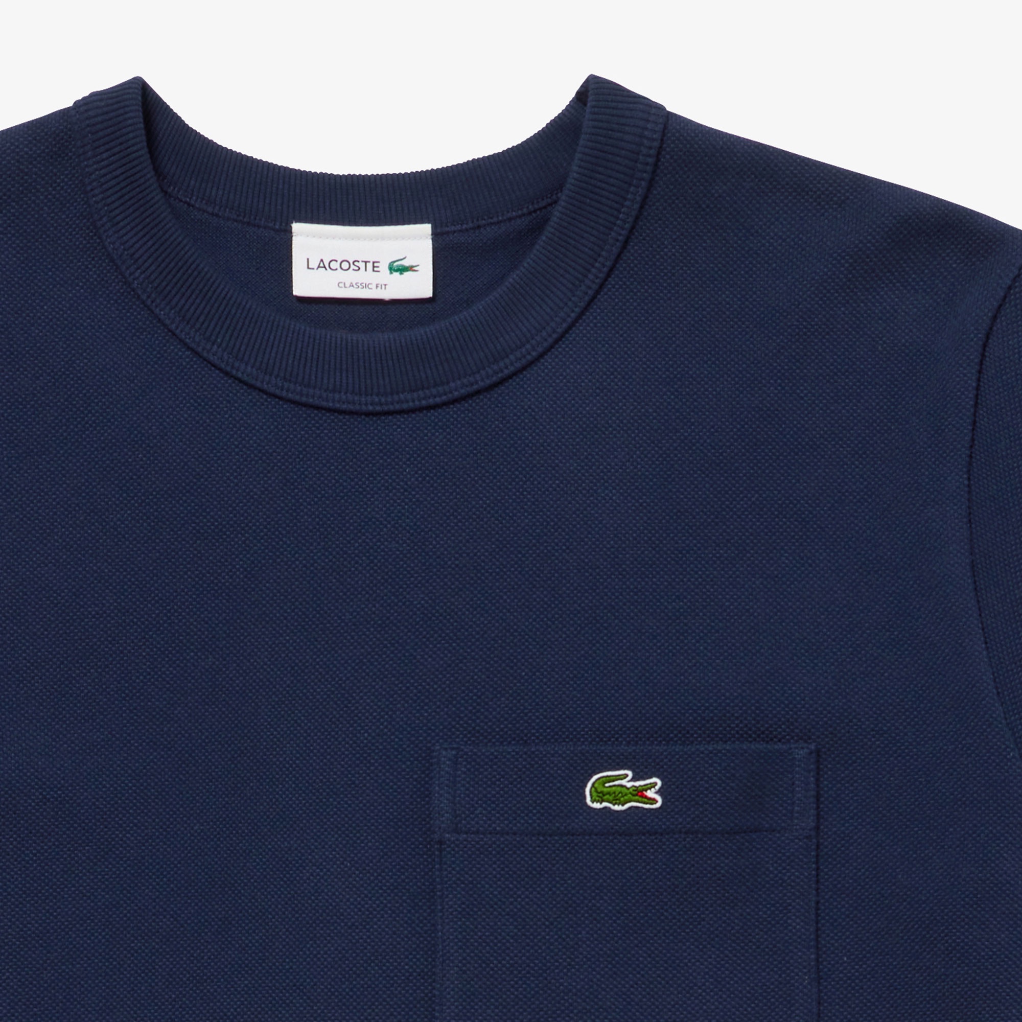 鹿の子地ポケット半袖Tシャツ