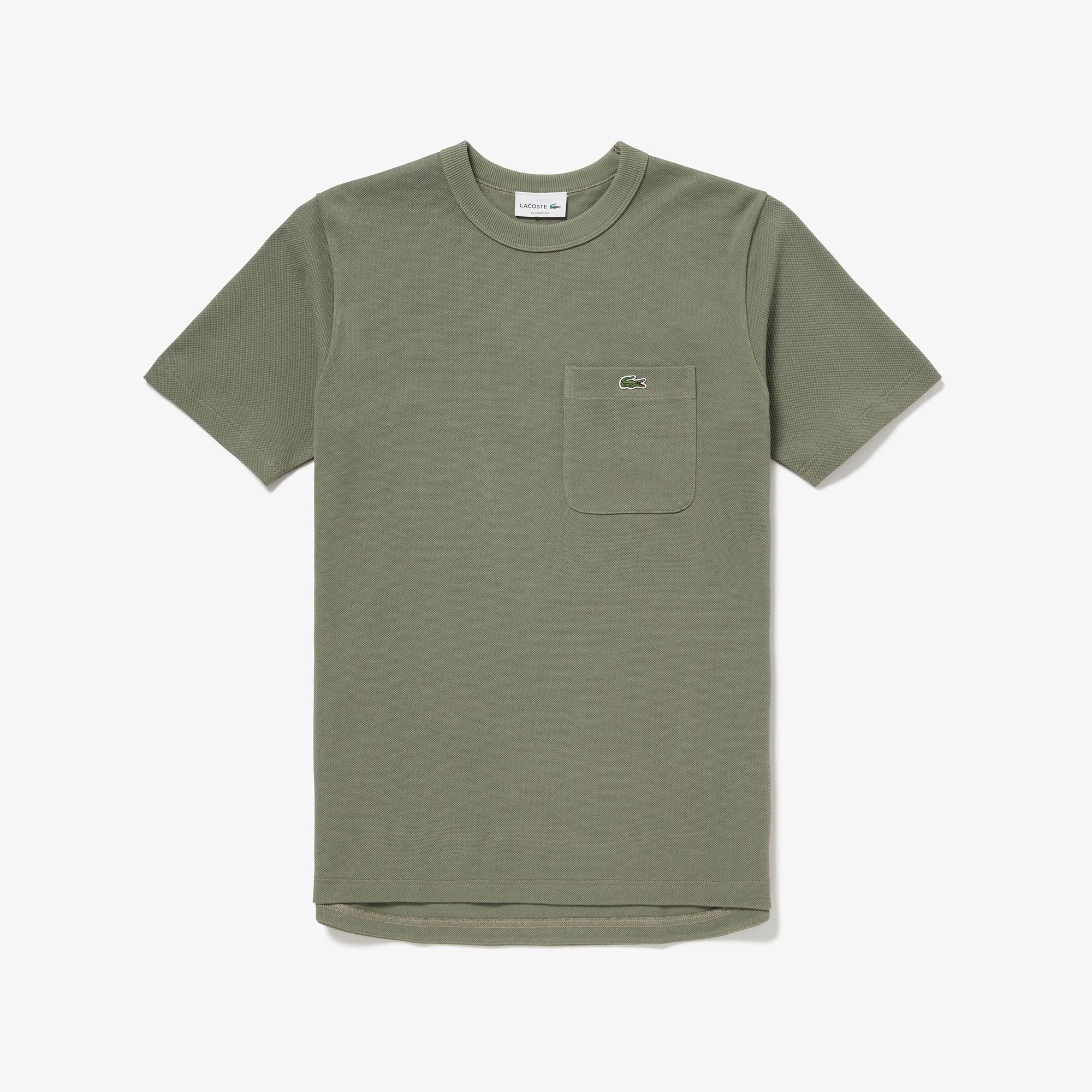 鹿の子地ポケット半袖Tシャツ