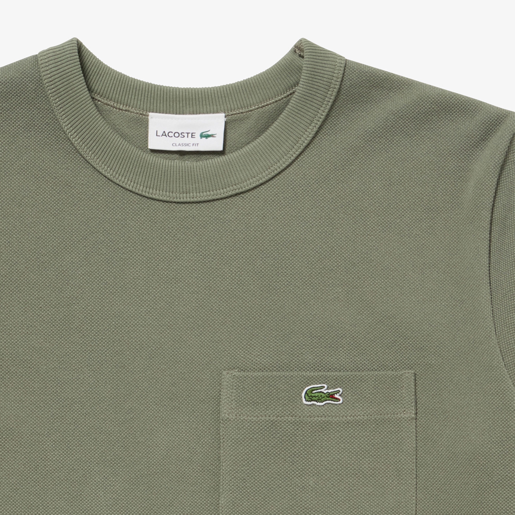 鹿の子地ポケット半袖Tシャツ