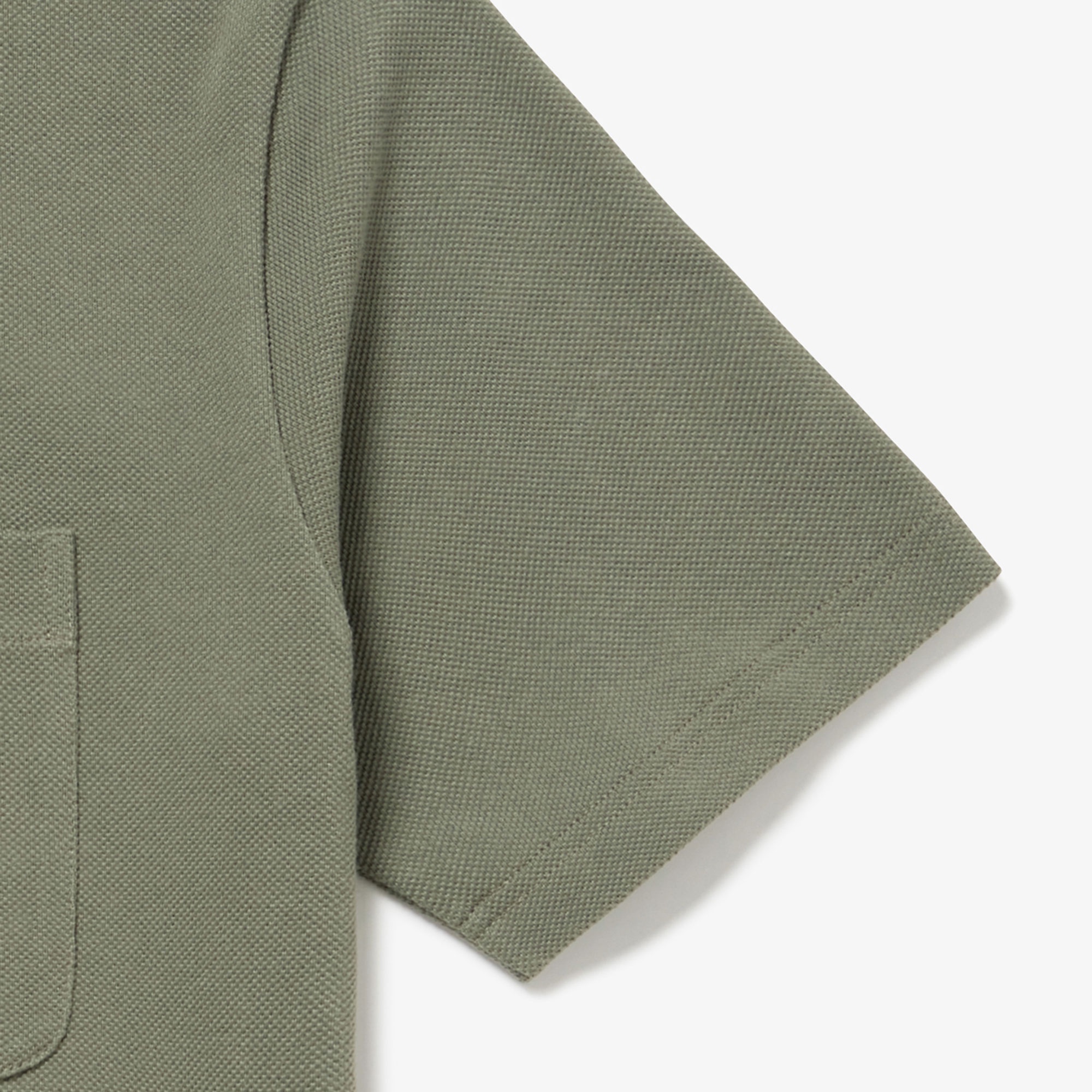 鹿の子地ポケット半袖Tシャツ