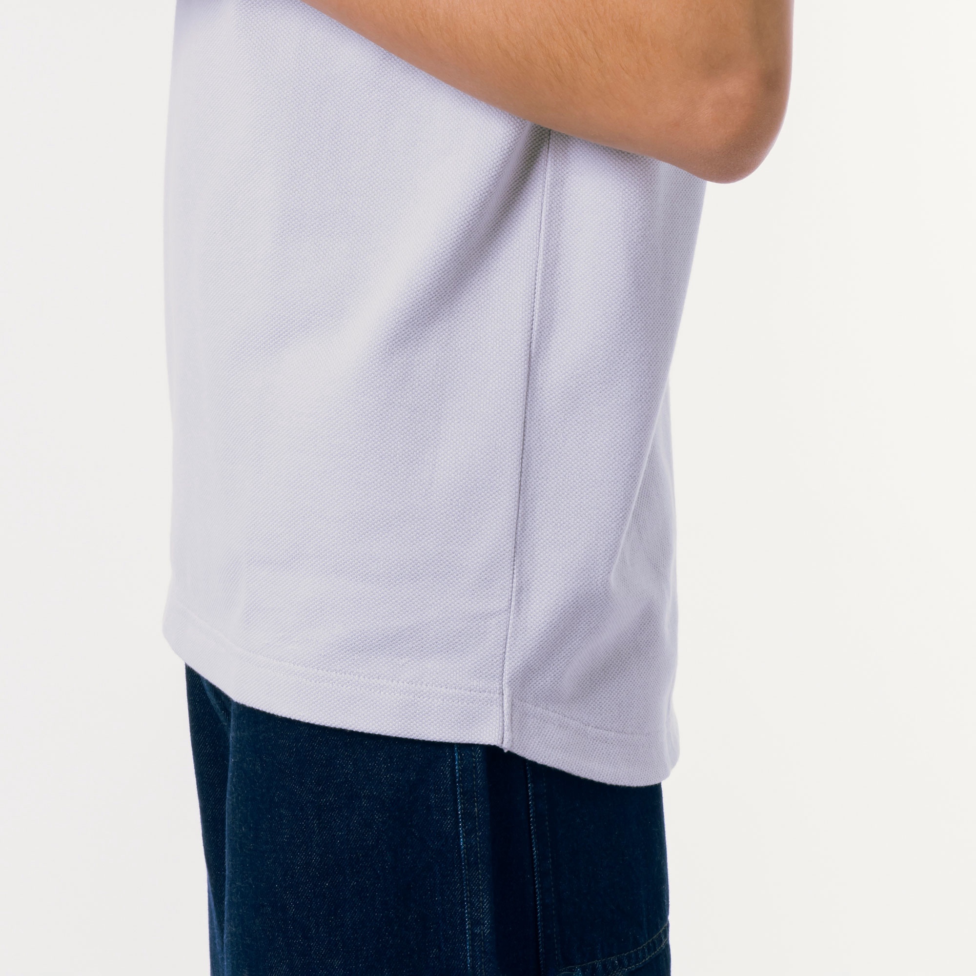 鹿の子地ポケット半袖Tシャツ