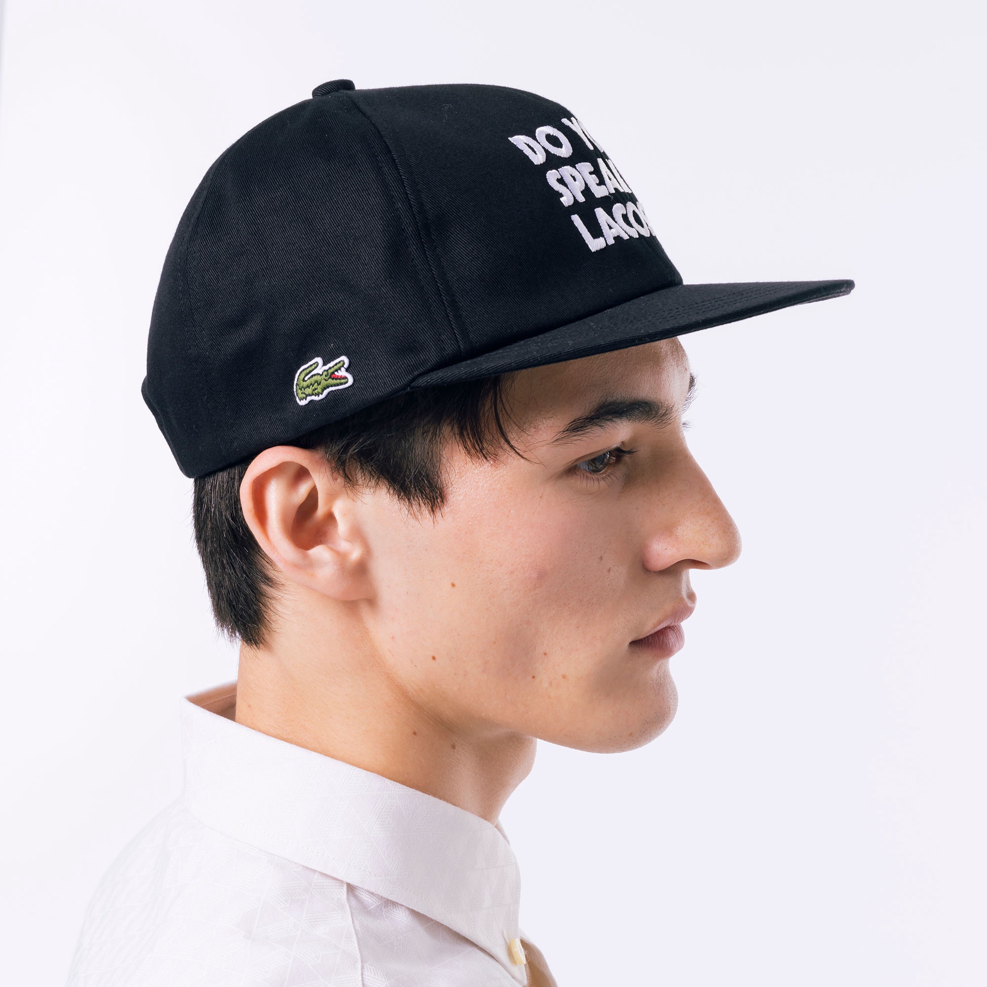 ルネ・ラコステメッセージキャップ