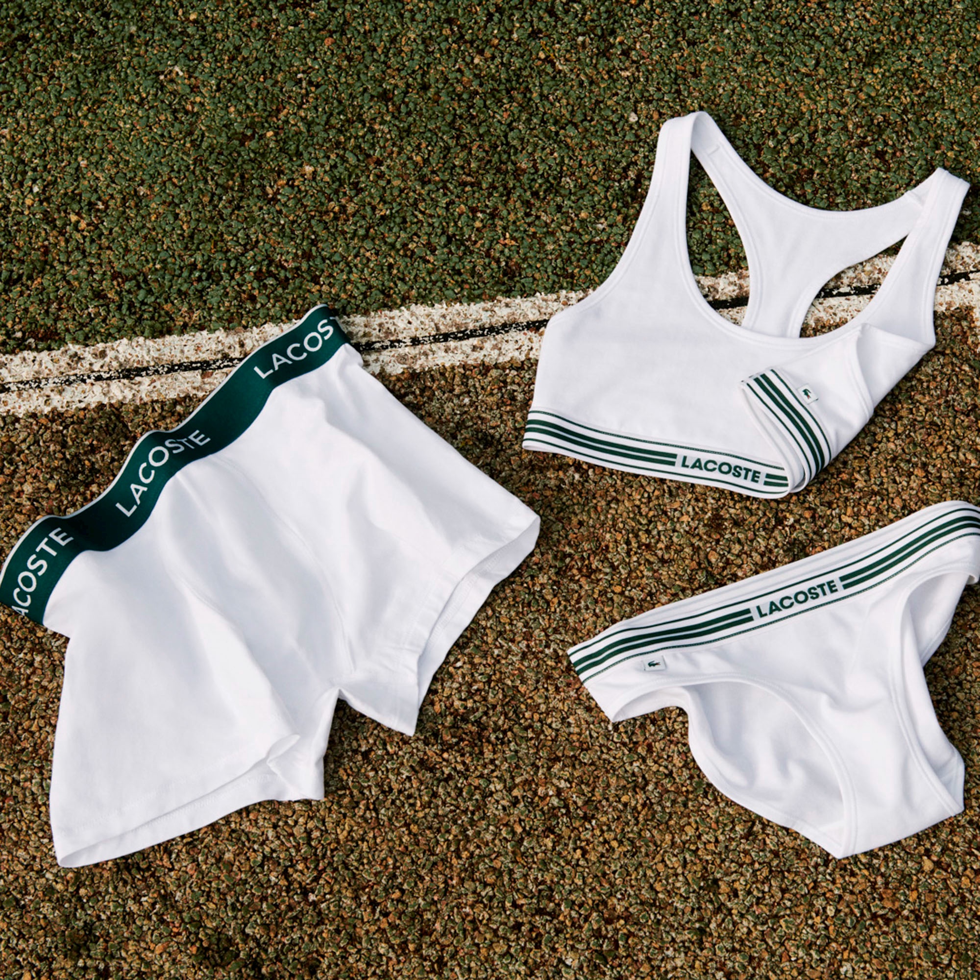 ボーダーウエストブリーフショーツ