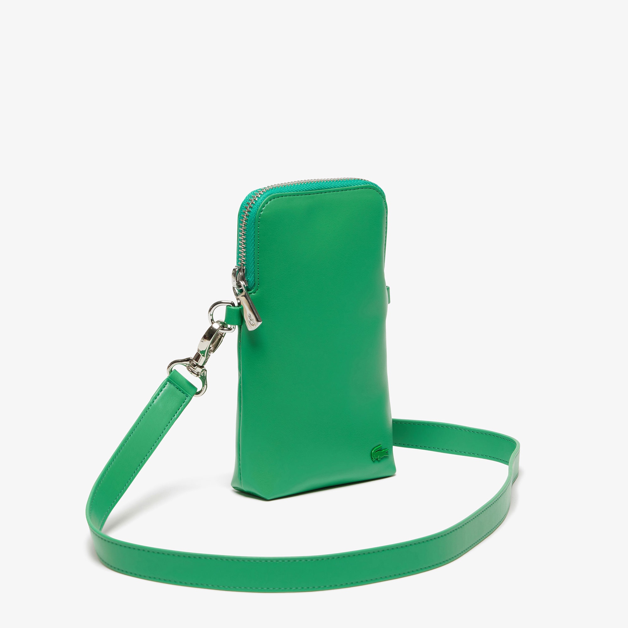 レザーショルダースマホポーチ