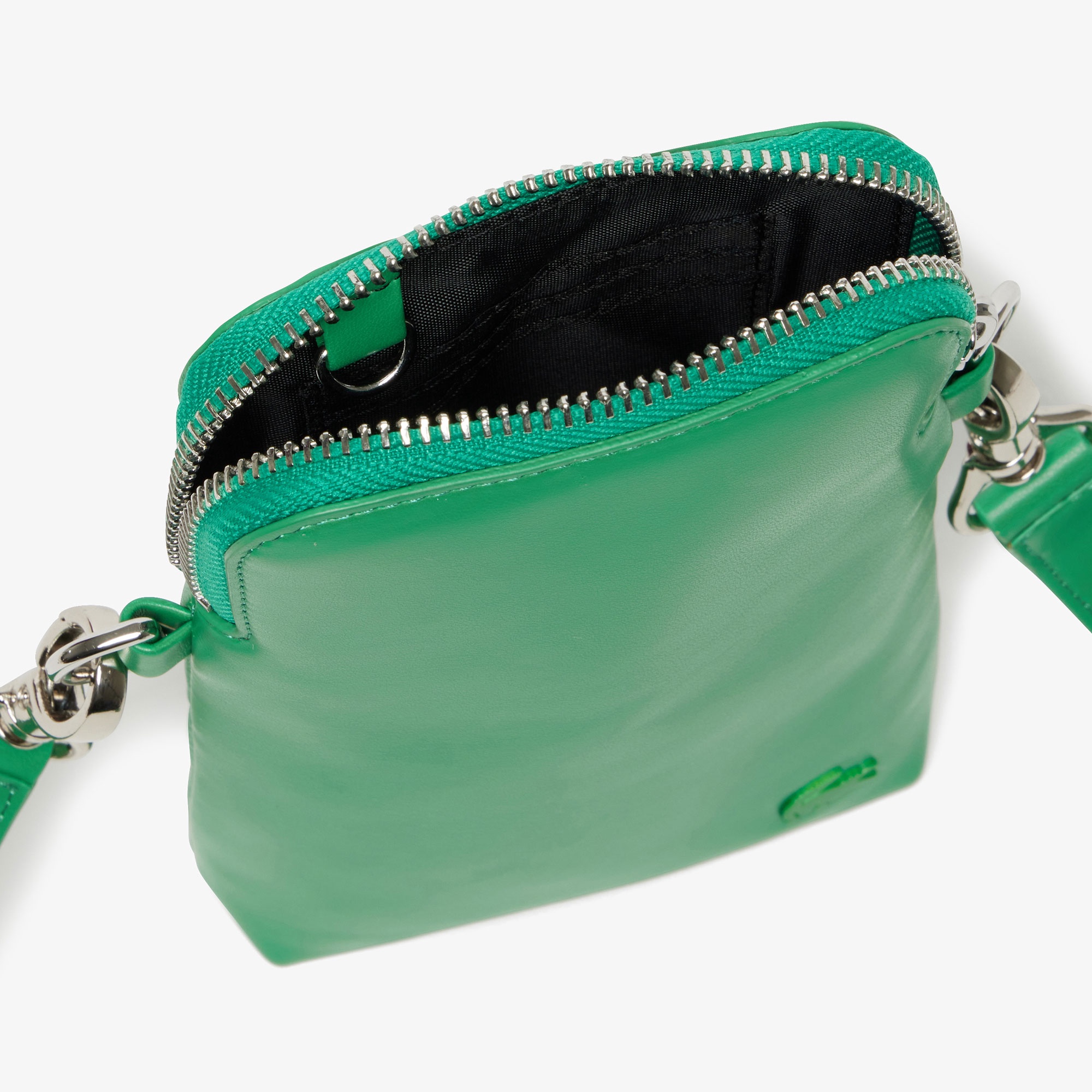 レザーショルダースマホポーチ