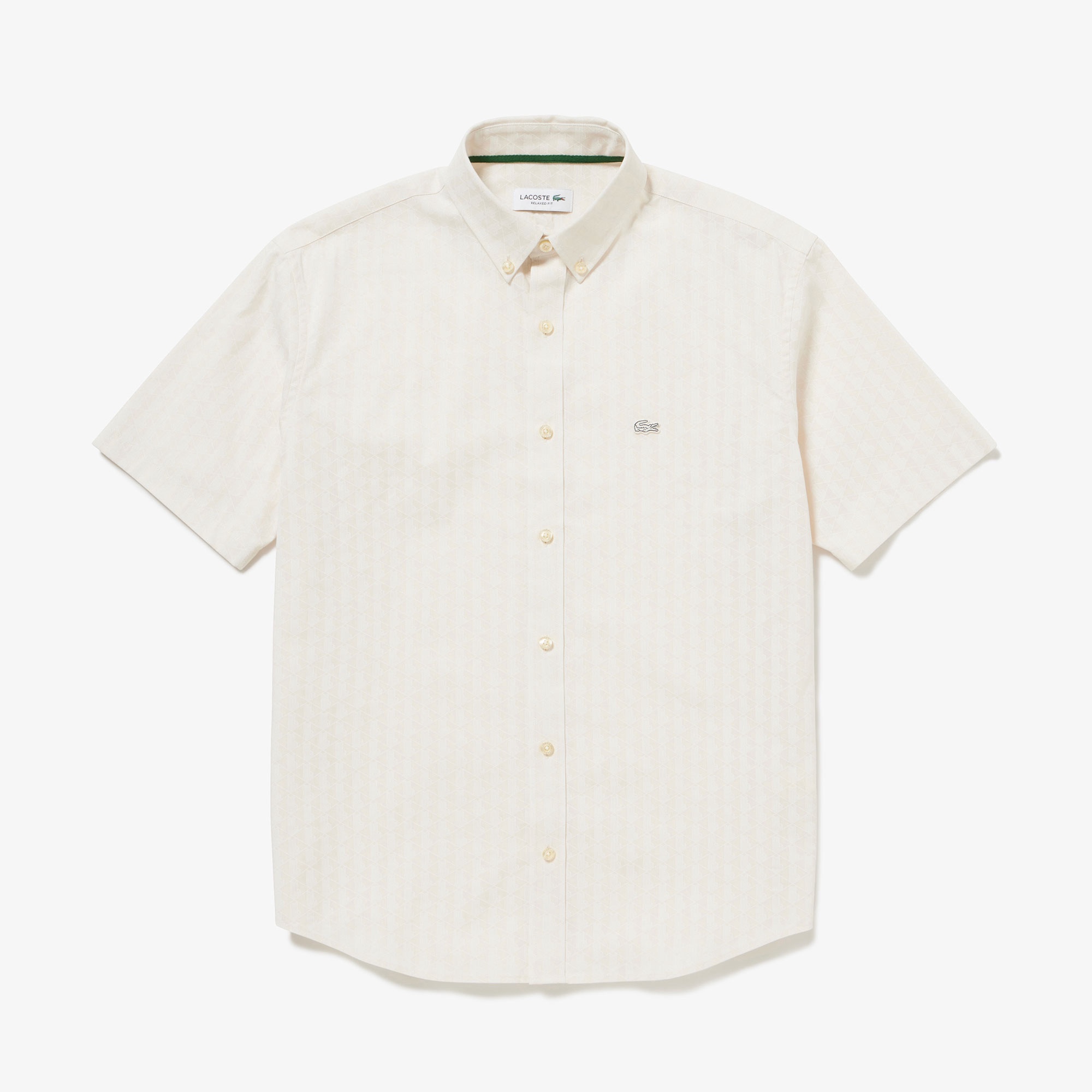 プリントジャカードシャンブレーオックスフォードシャツ