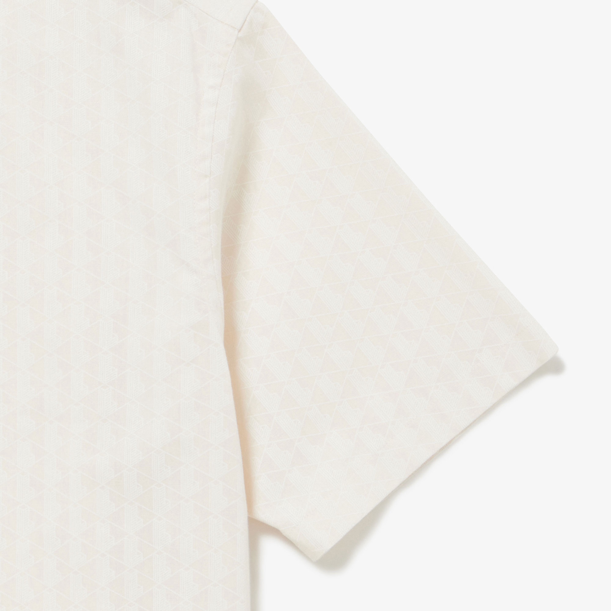 プリントジャカードシャンブレーオックスフォードシャツ