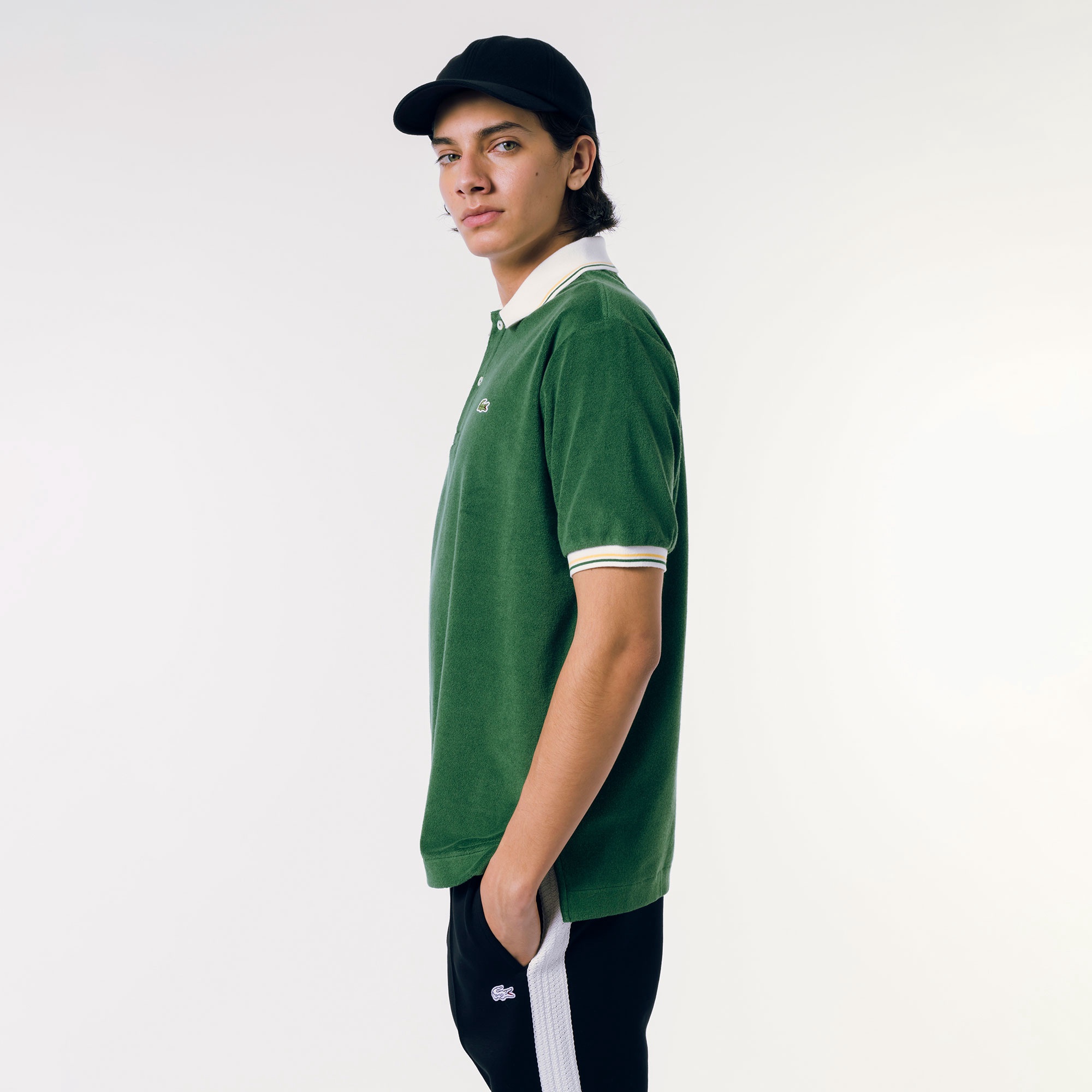 ハイゲージパイル地ポロシャツ