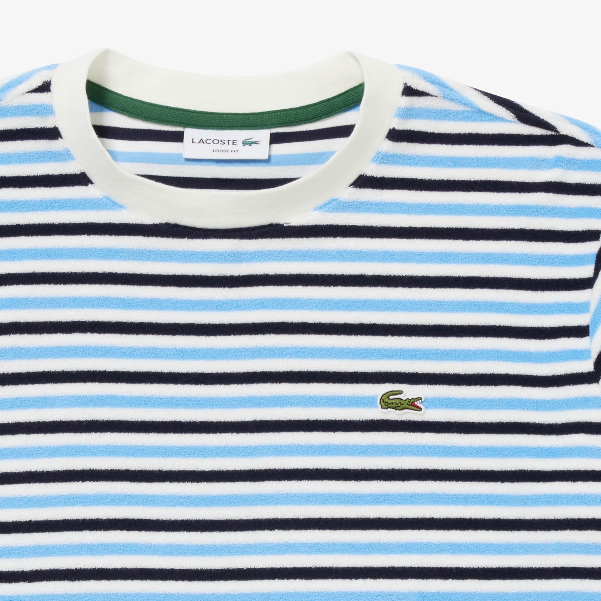 ハイゲージパイル地ボーダーTシャツ