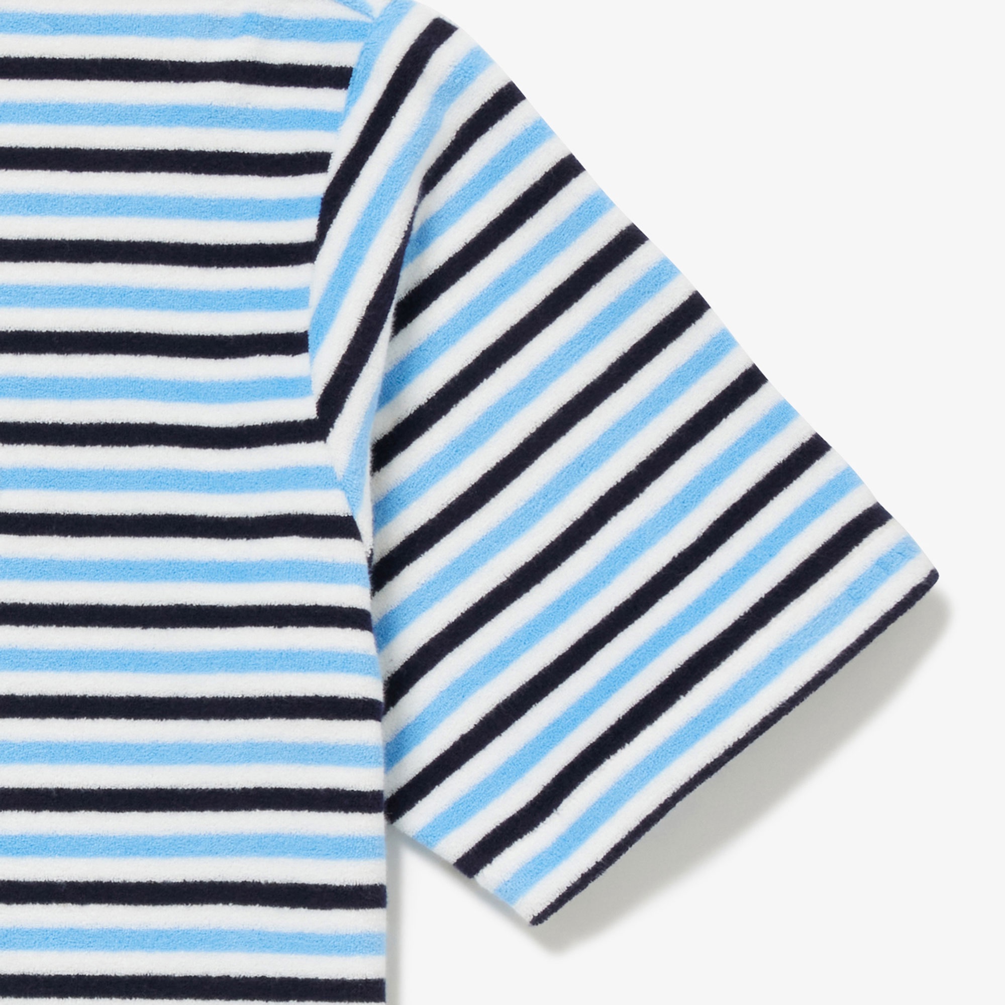 ハイゲージパイル地ボーダーTシャツ