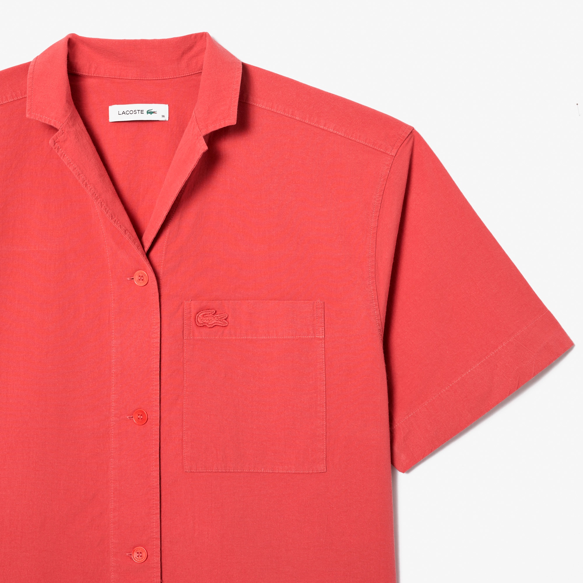 ボックスシルエットオープンカラーシャツ