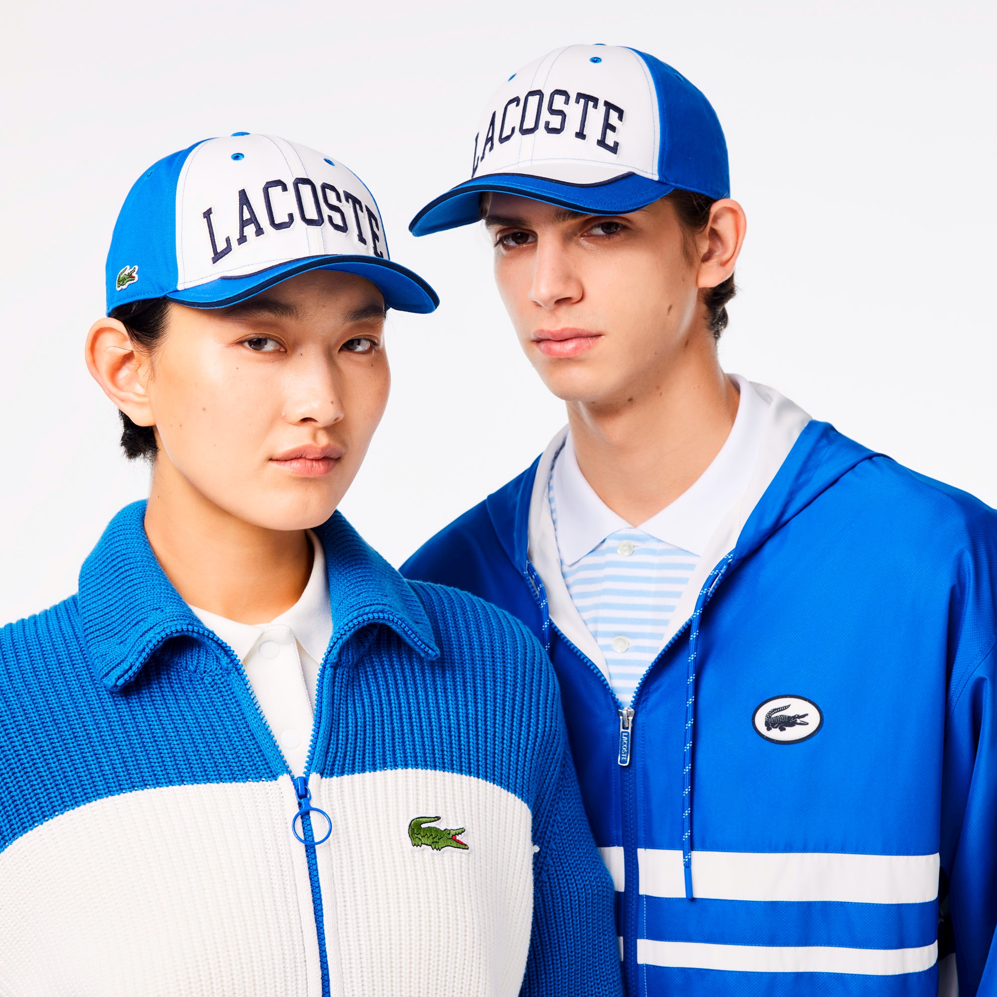 バイカラーベースボールキャップ