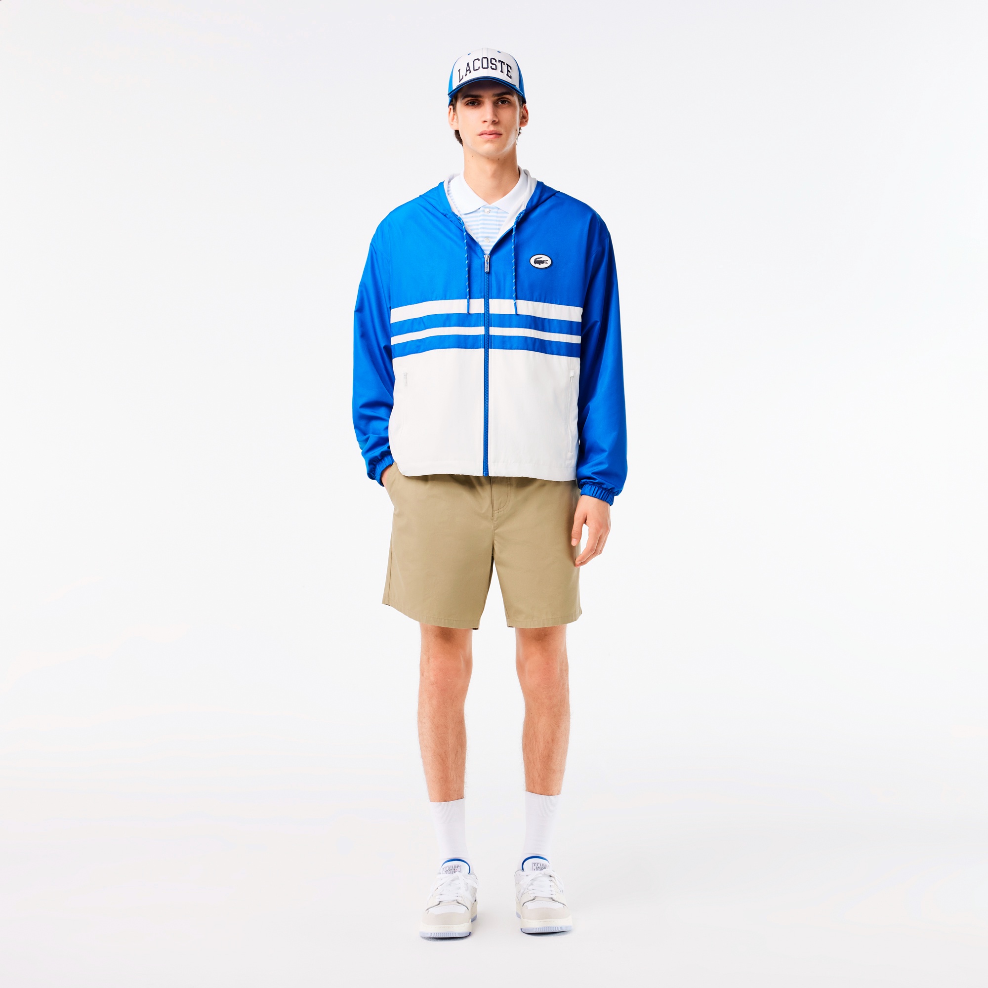 バイカラーベースボールキャップ