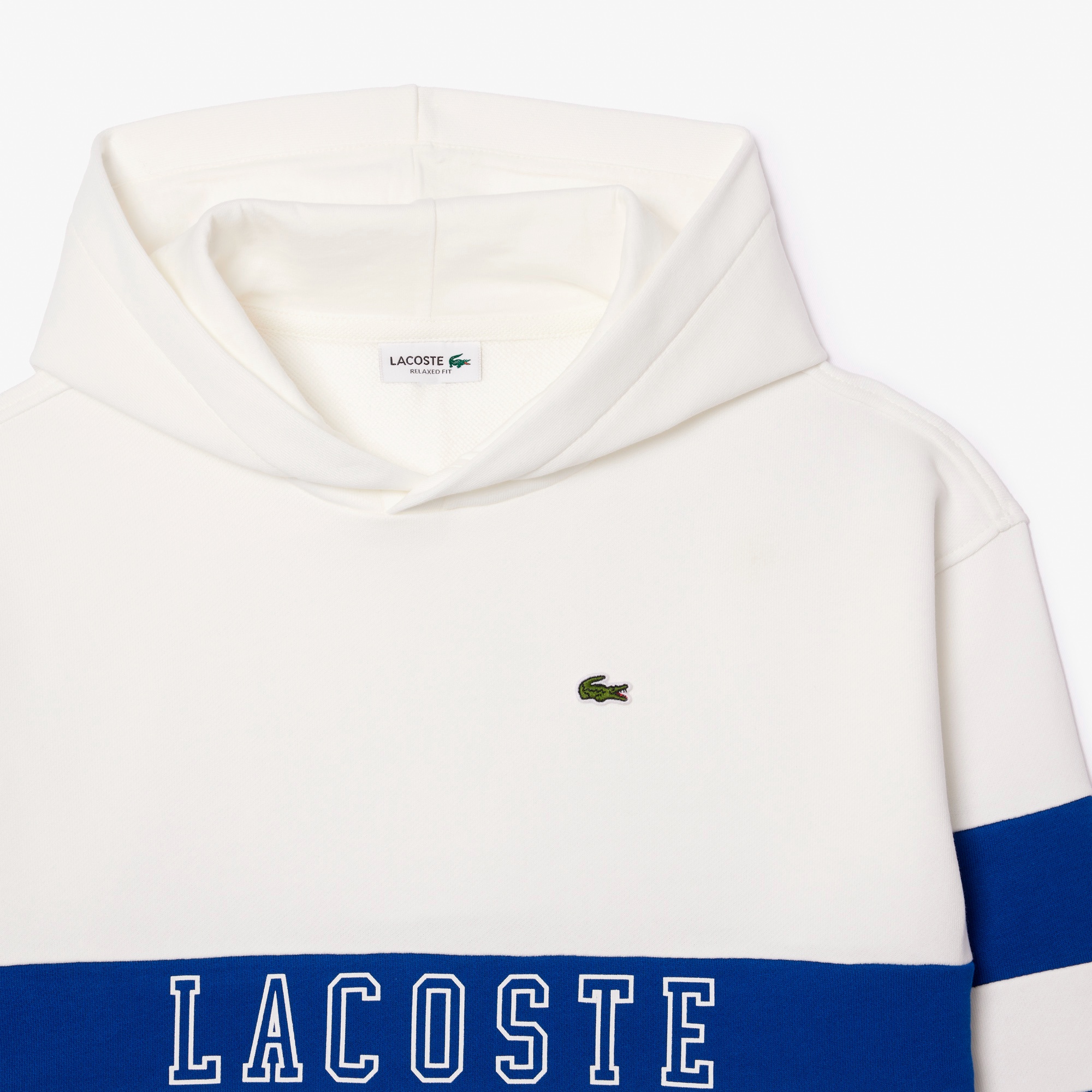 パネルボーダーグラフィックスウェットフーディー