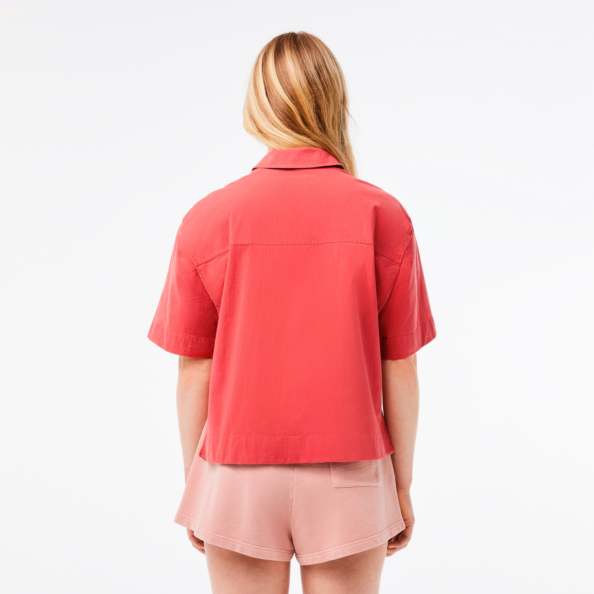 ボックスシルエットオープンカラーシャツ