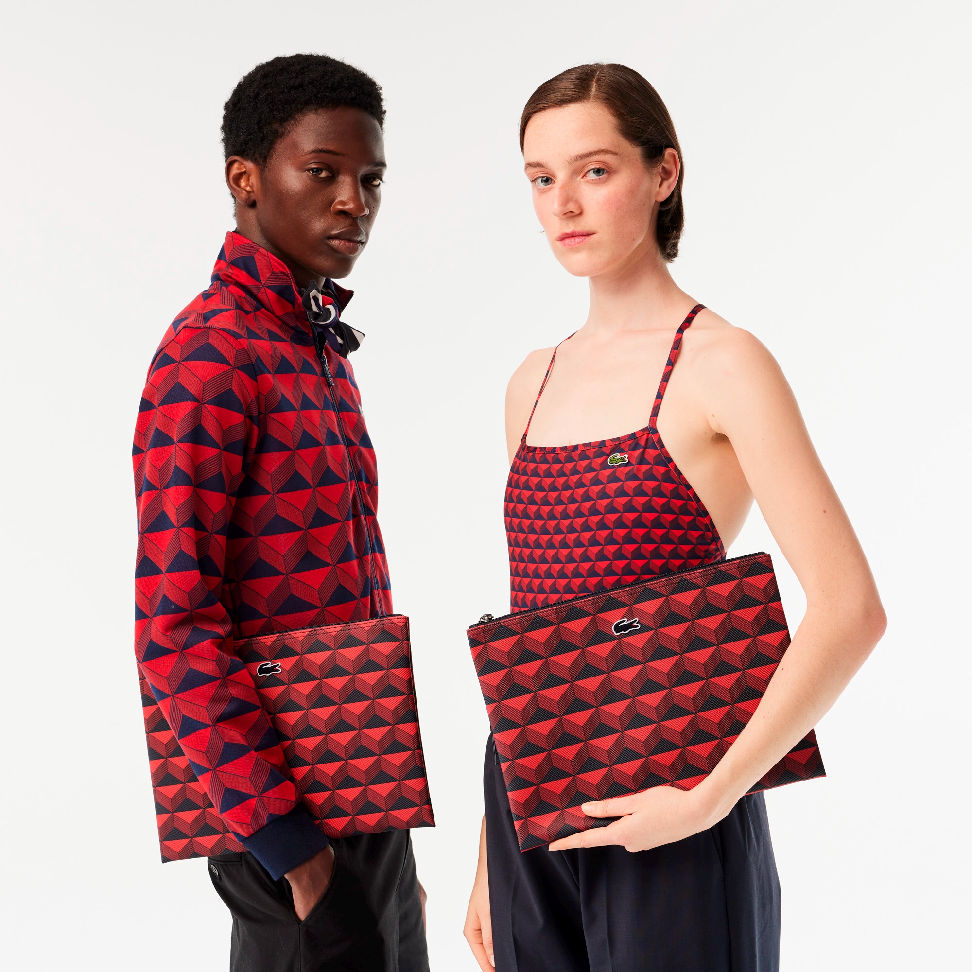 L.12.12 コンセプトシーズナル ラージフラットポーチ