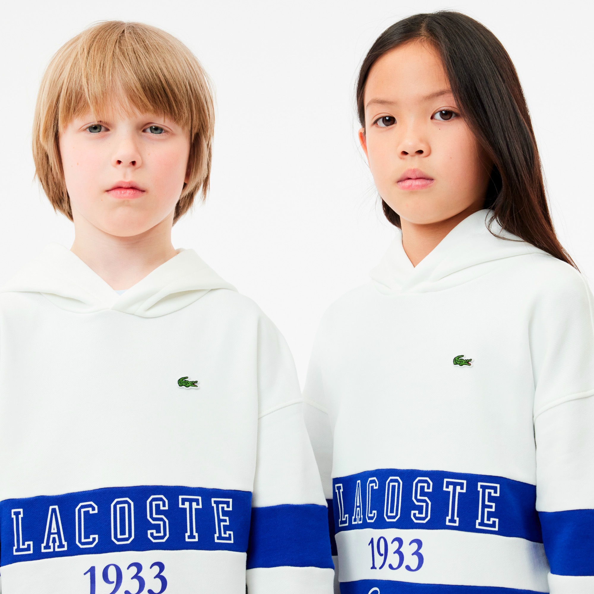 パネルボーダーグラフィックスウェットフーディー