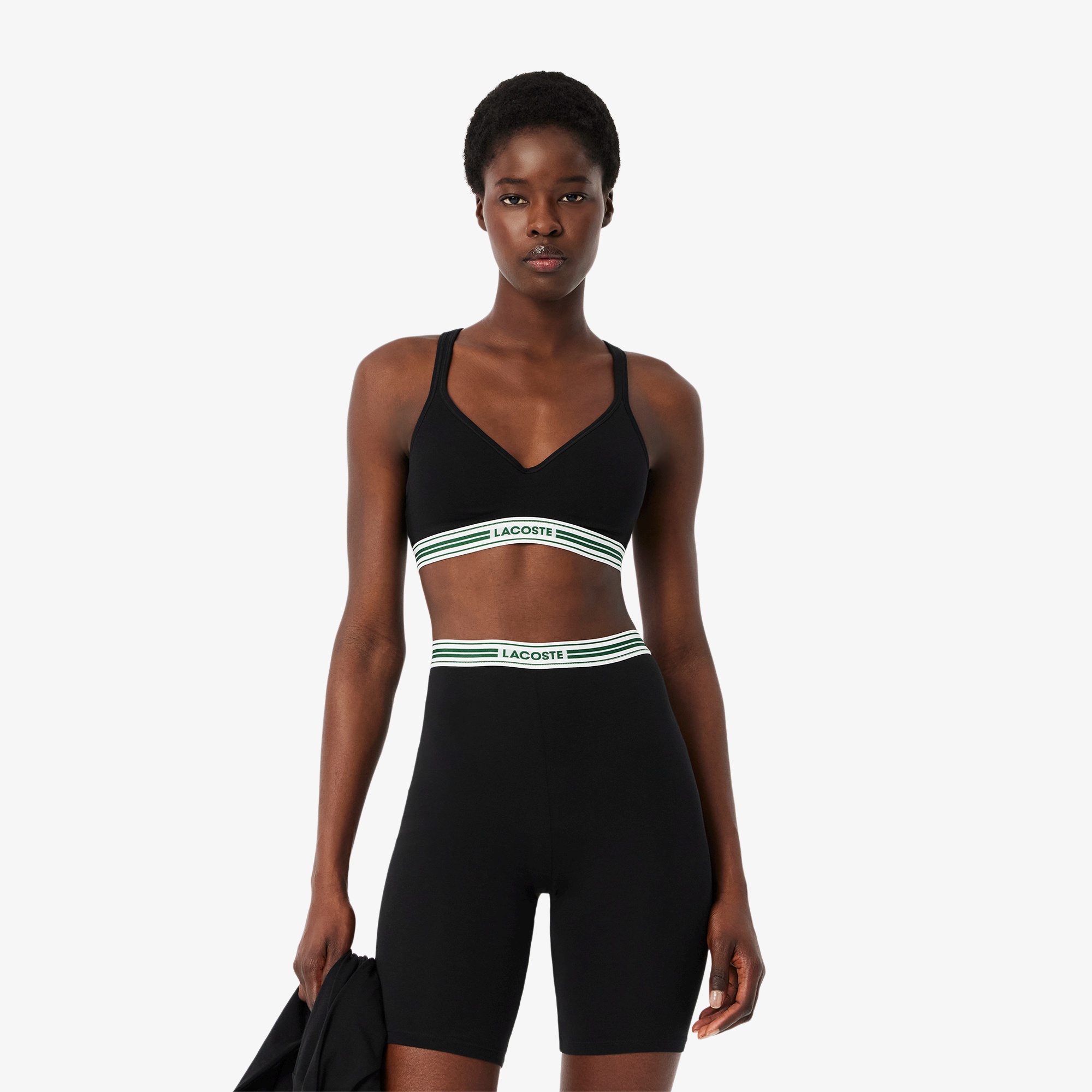 ストライプバンドスリムパッドブラレット