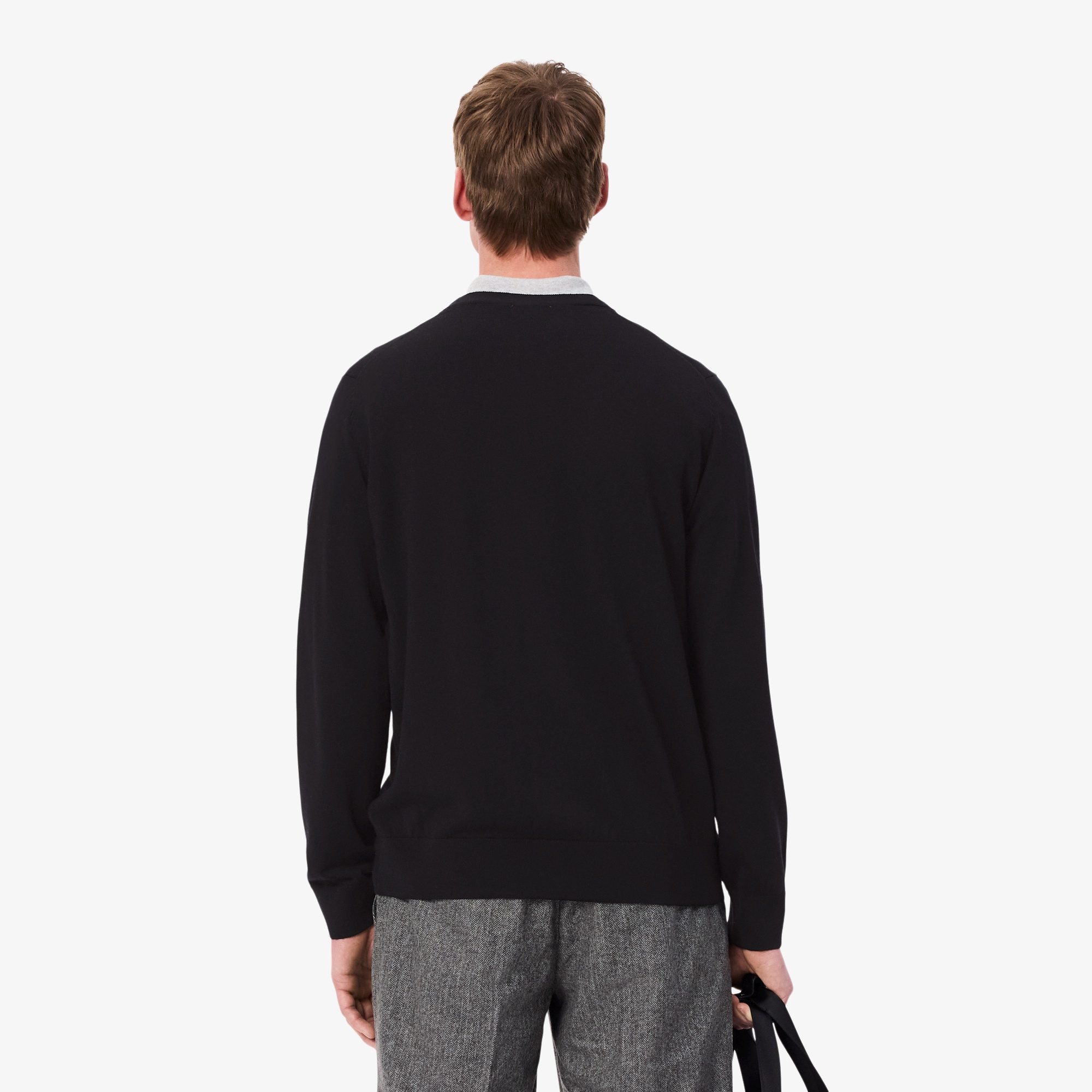 エッセンシャルメリノウールカーディガン