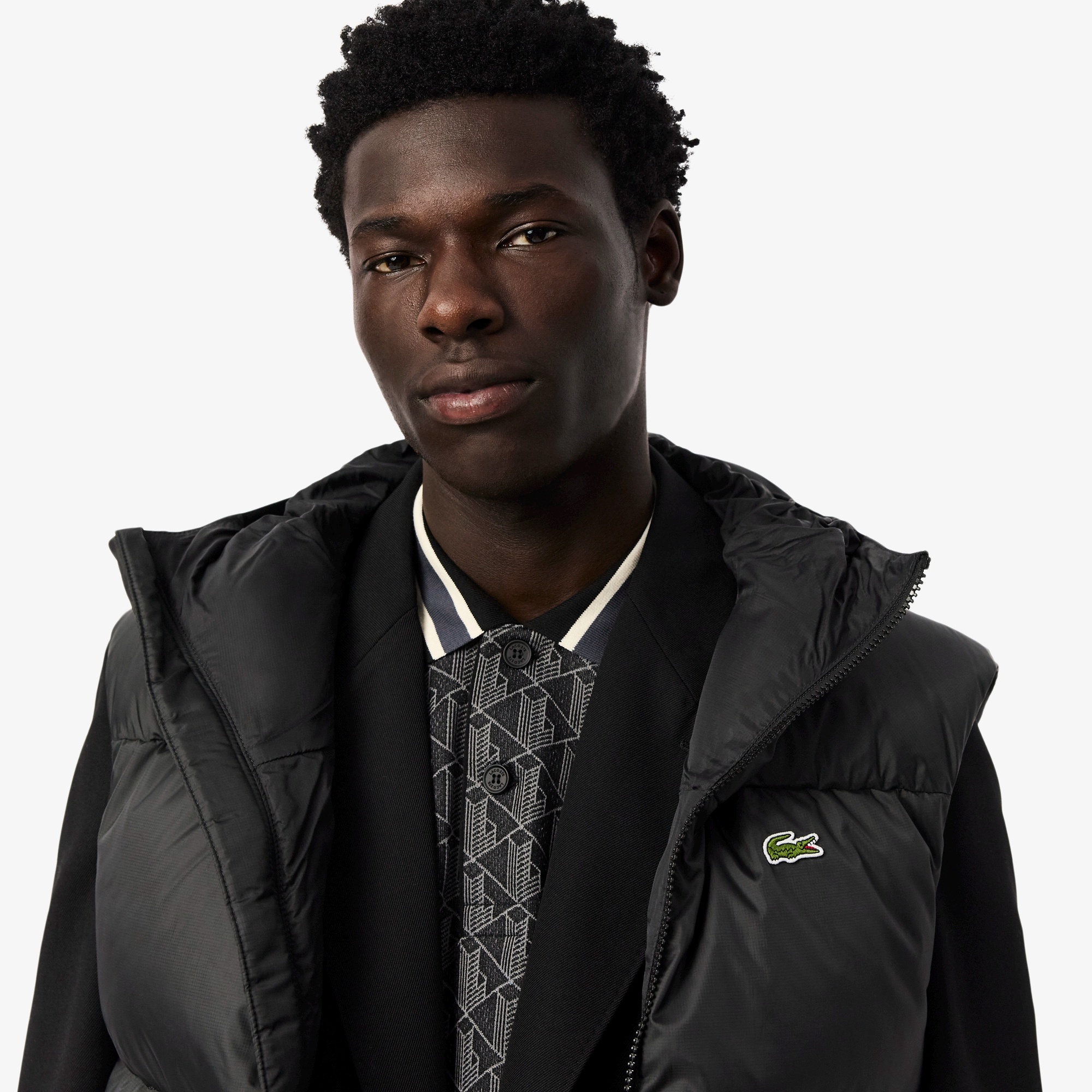 バックステッチダウンベスト