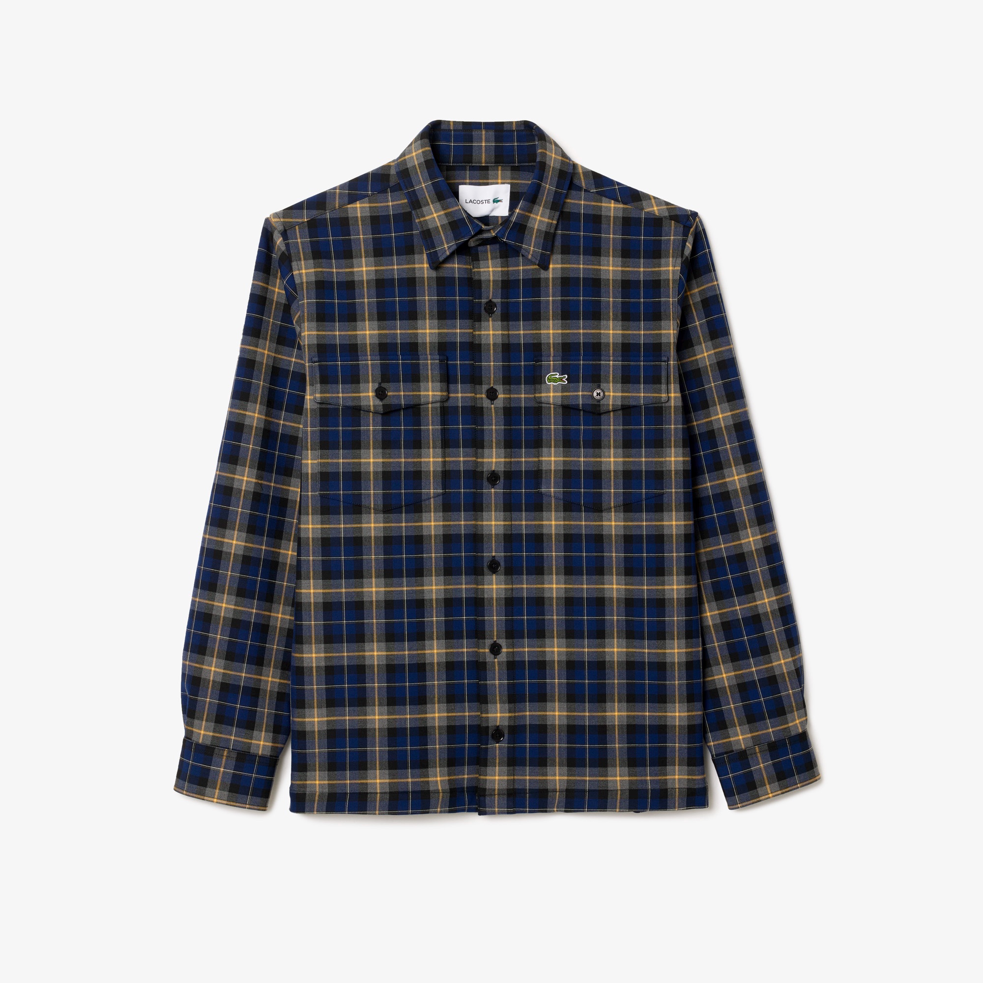 ダブルポケットチェックシャツ