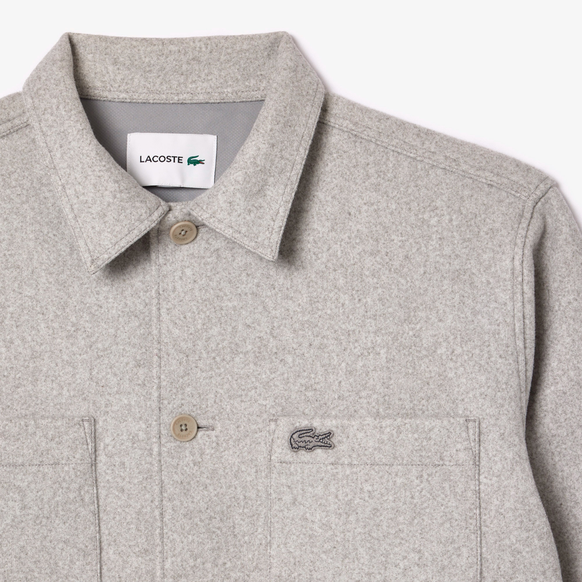 テクニカルフランネルシャツ