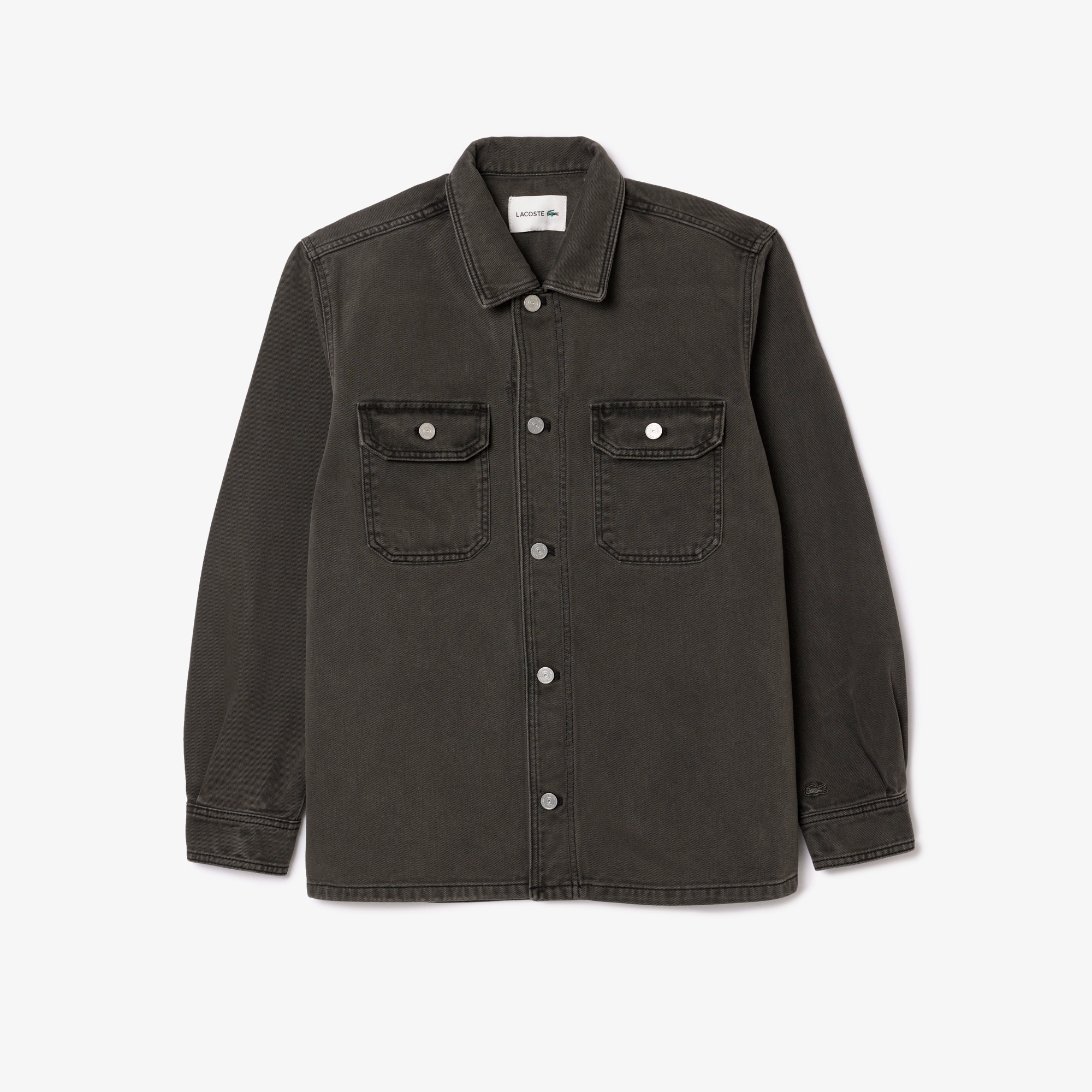 オーガニックコットンガーメントダイデニムシャツ