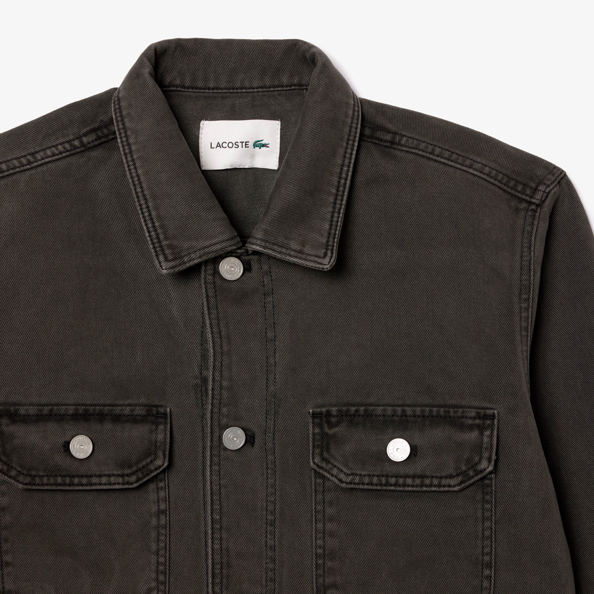 オーガニックコットンガーメントダイデニムシャツ