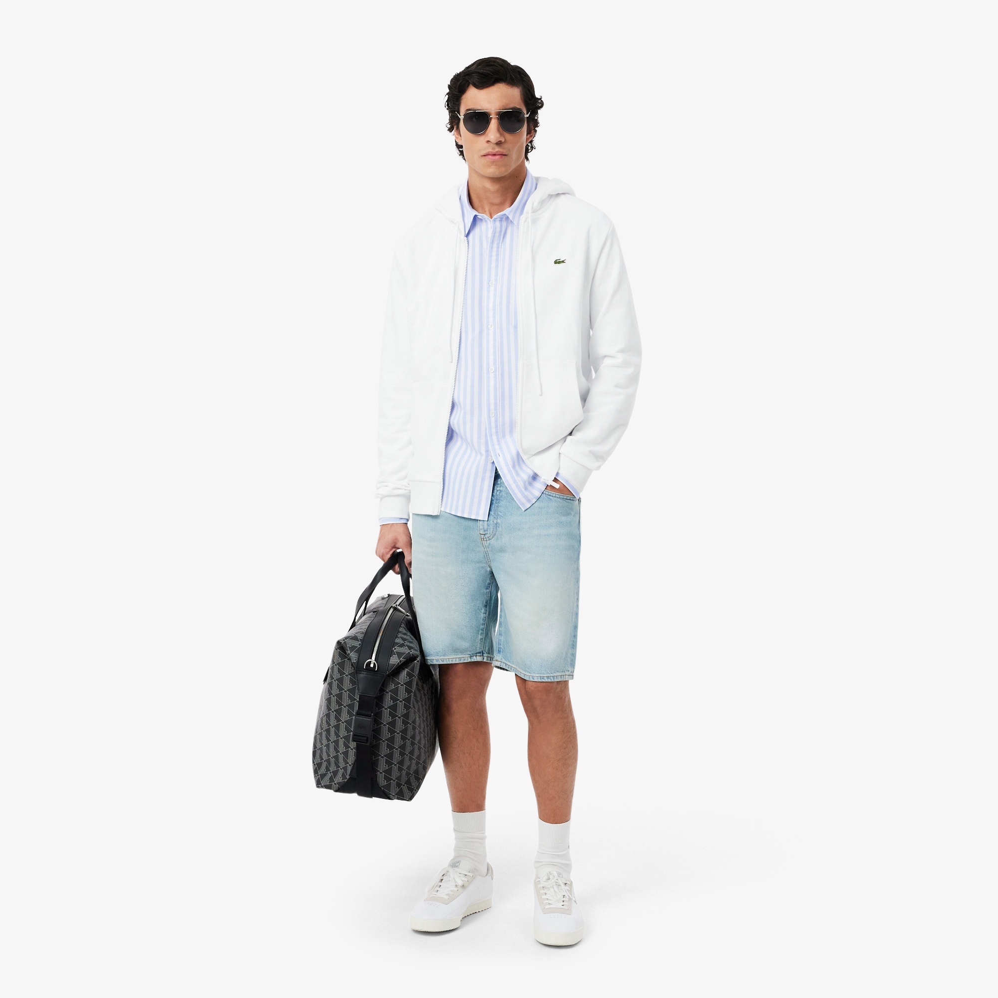 ロンドンストライプオックスフォードシャツ