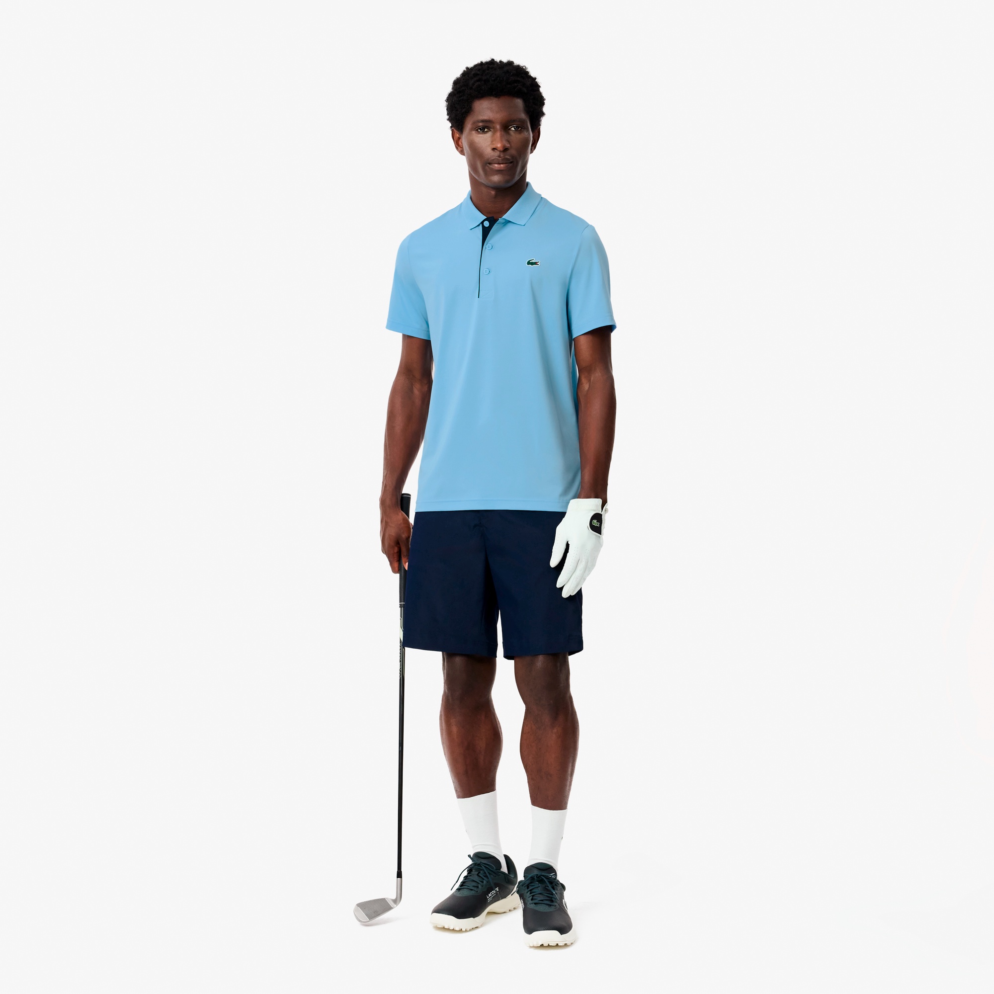 ワントーンウルトラドライゴルフポロシャツ