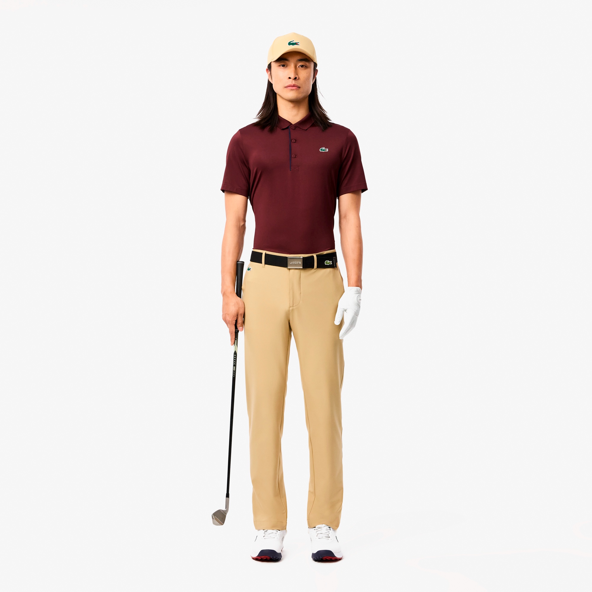 ワントーンウルトラドライゴルフポロシャツ