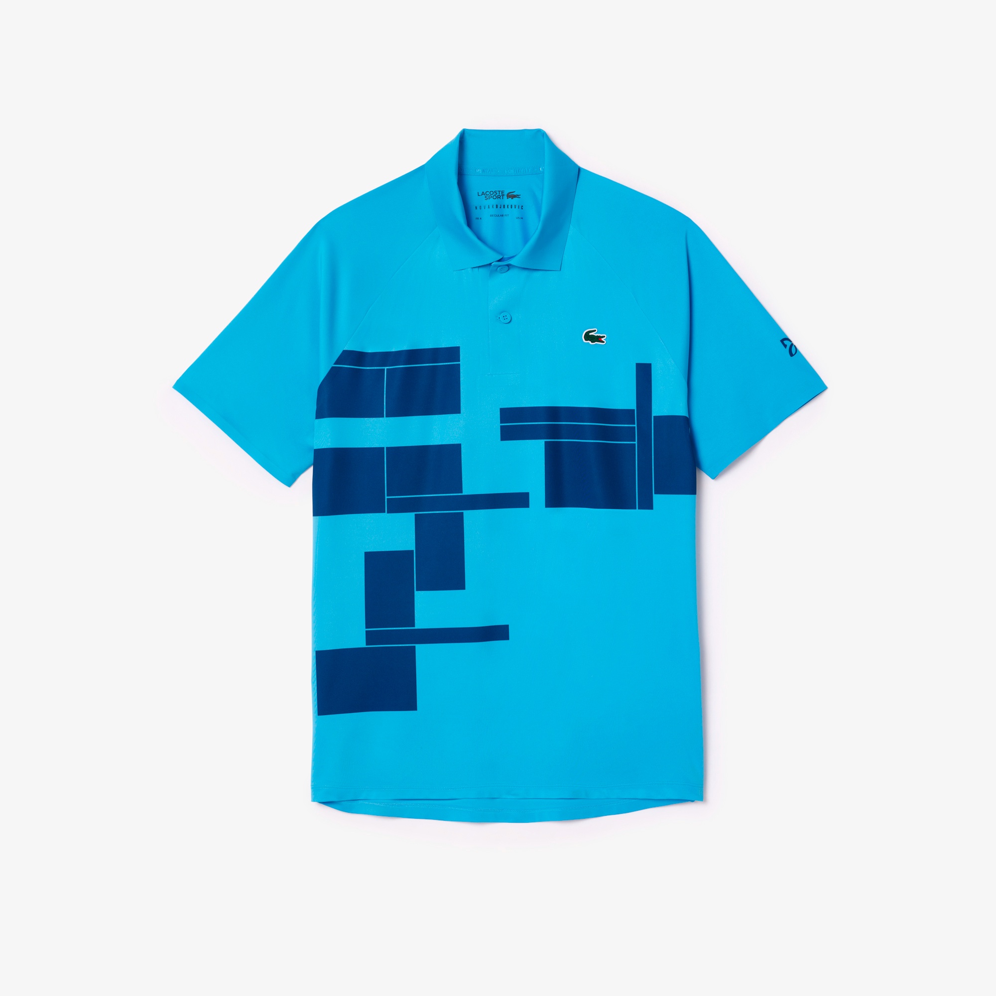 『ノバク・ジョコビッチ』コートプリントウルトラドライポロシャツ