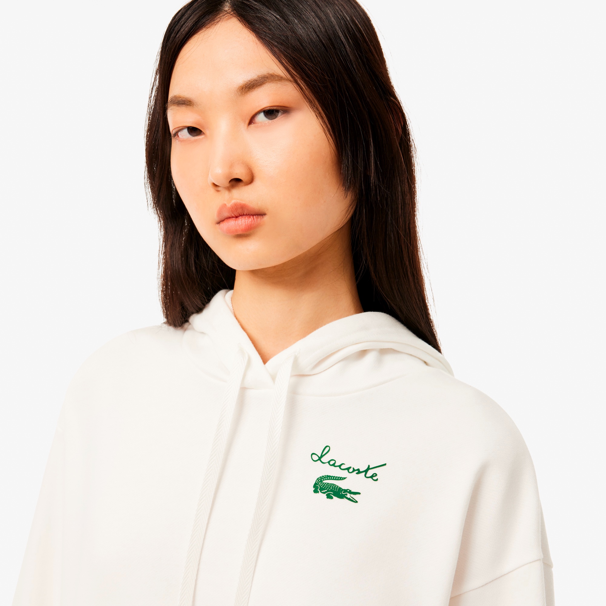 オーバーサイズスウェットフーディードレス