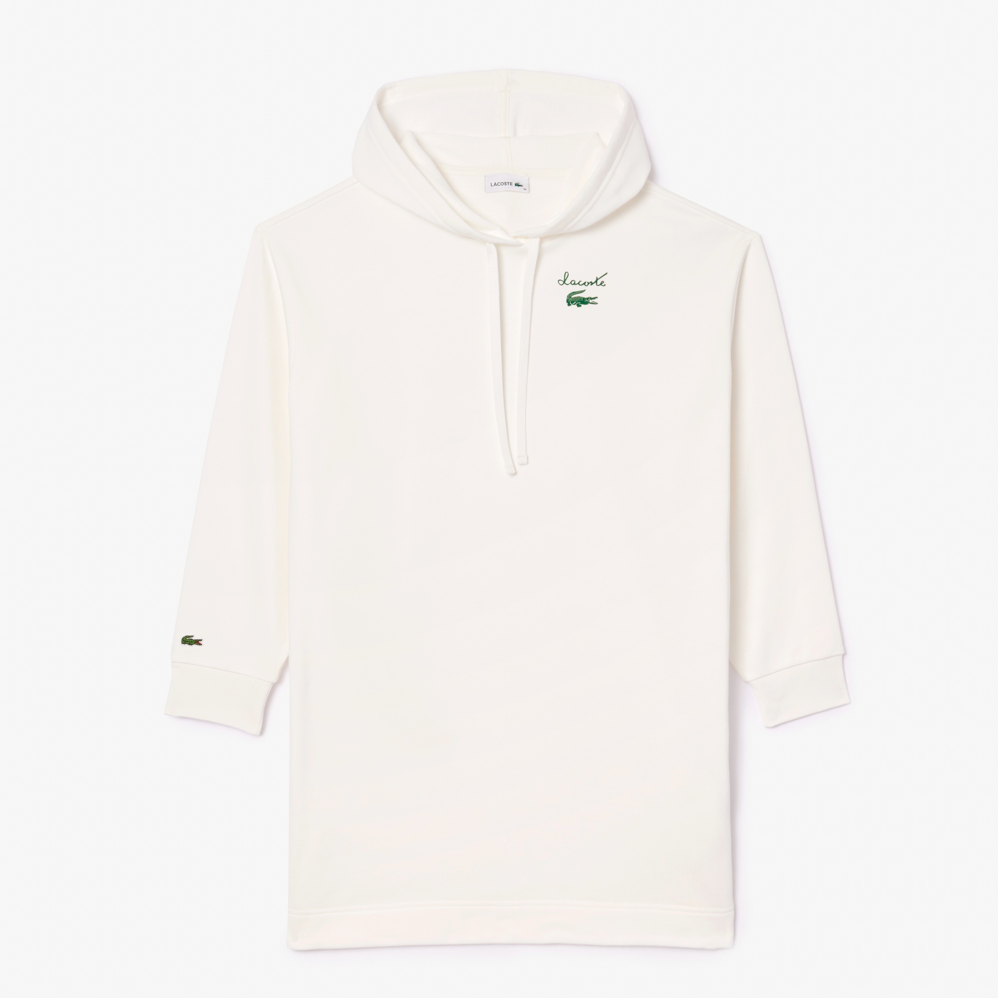 オーバーサイズスウェットフーディードレス