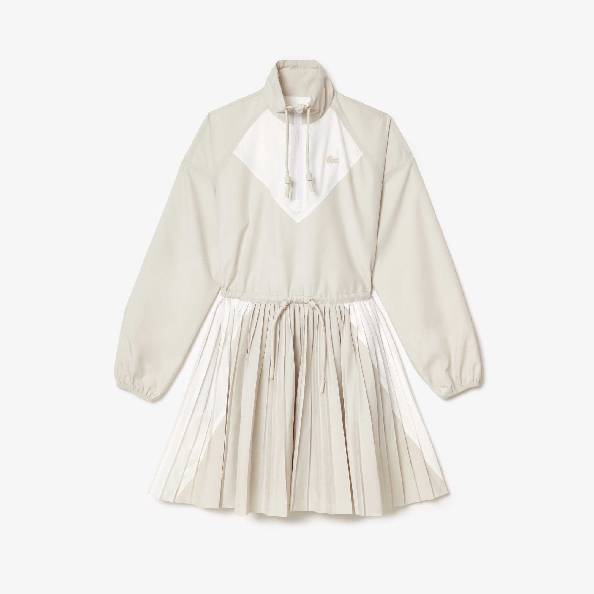 プリーツスカートアノラックドレス