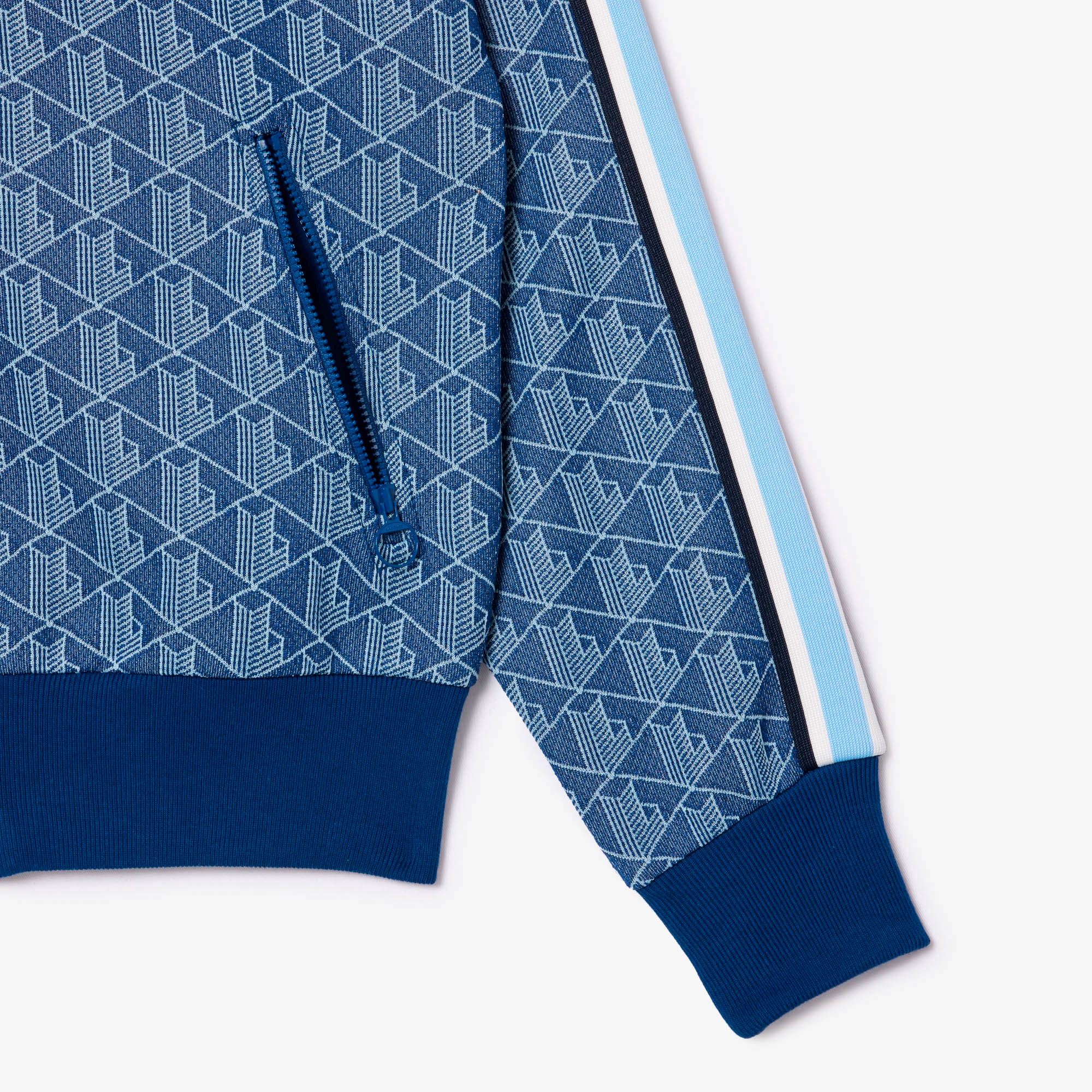 モノグラムジャカードフーディー