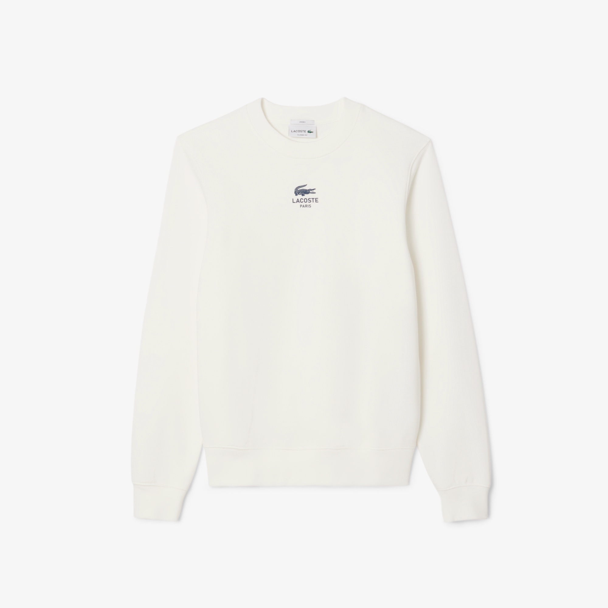 ワンポイングラフィックプリントクルーネックスウェット