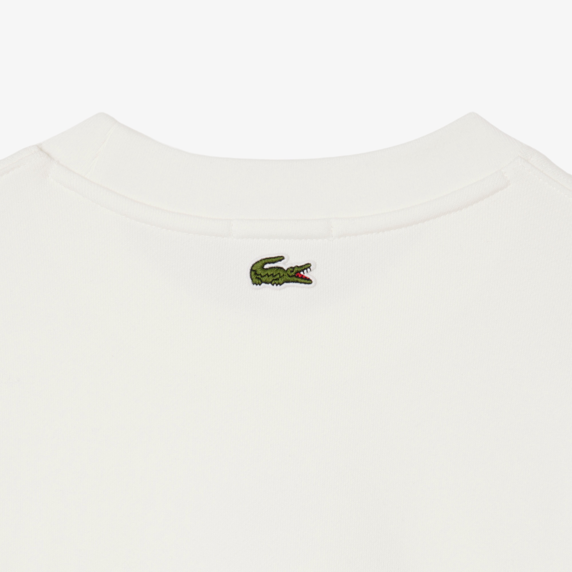 ワンポイングラフィックプリントクルーネックスウェット