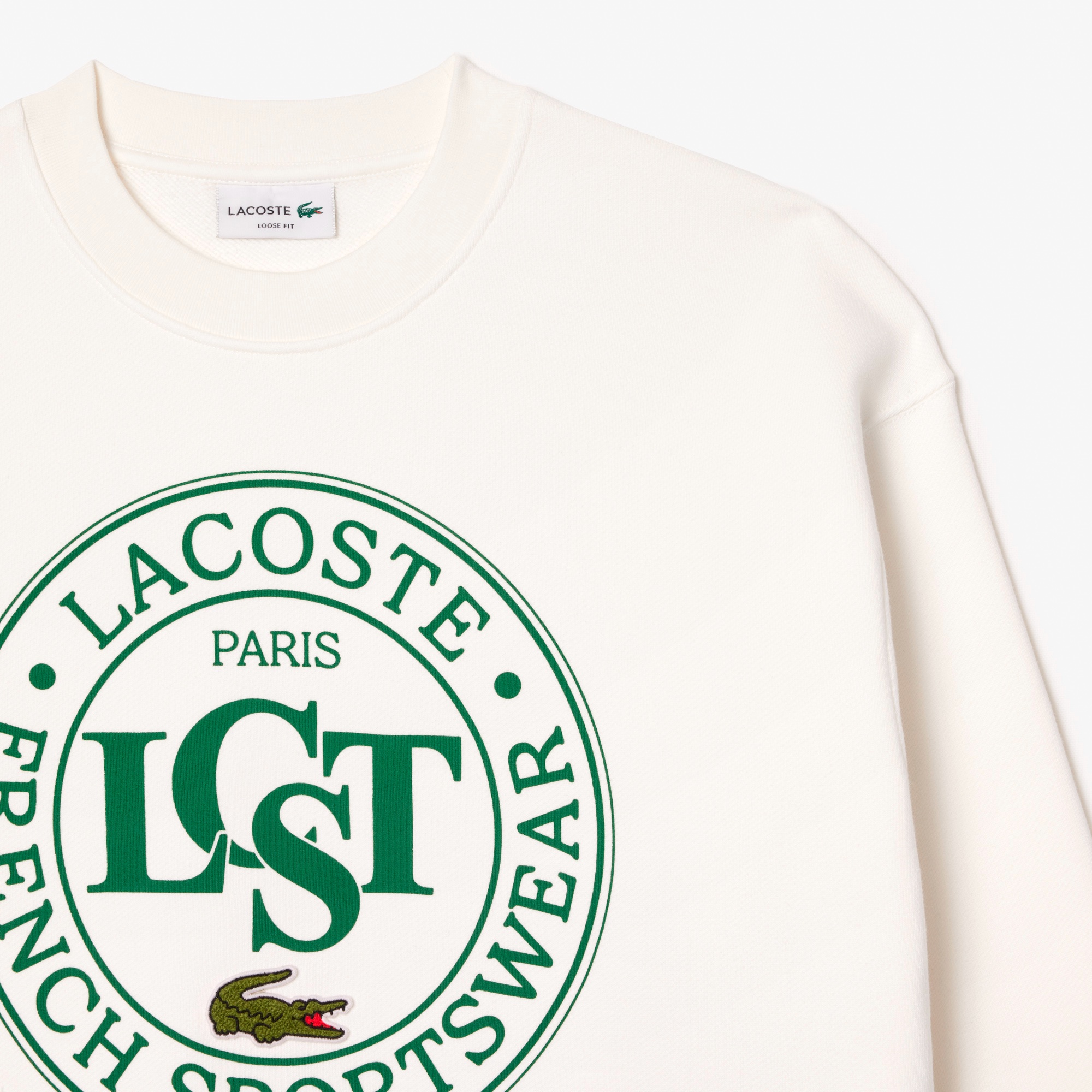 LCSTサークルグラフィッククルーネックスウェット