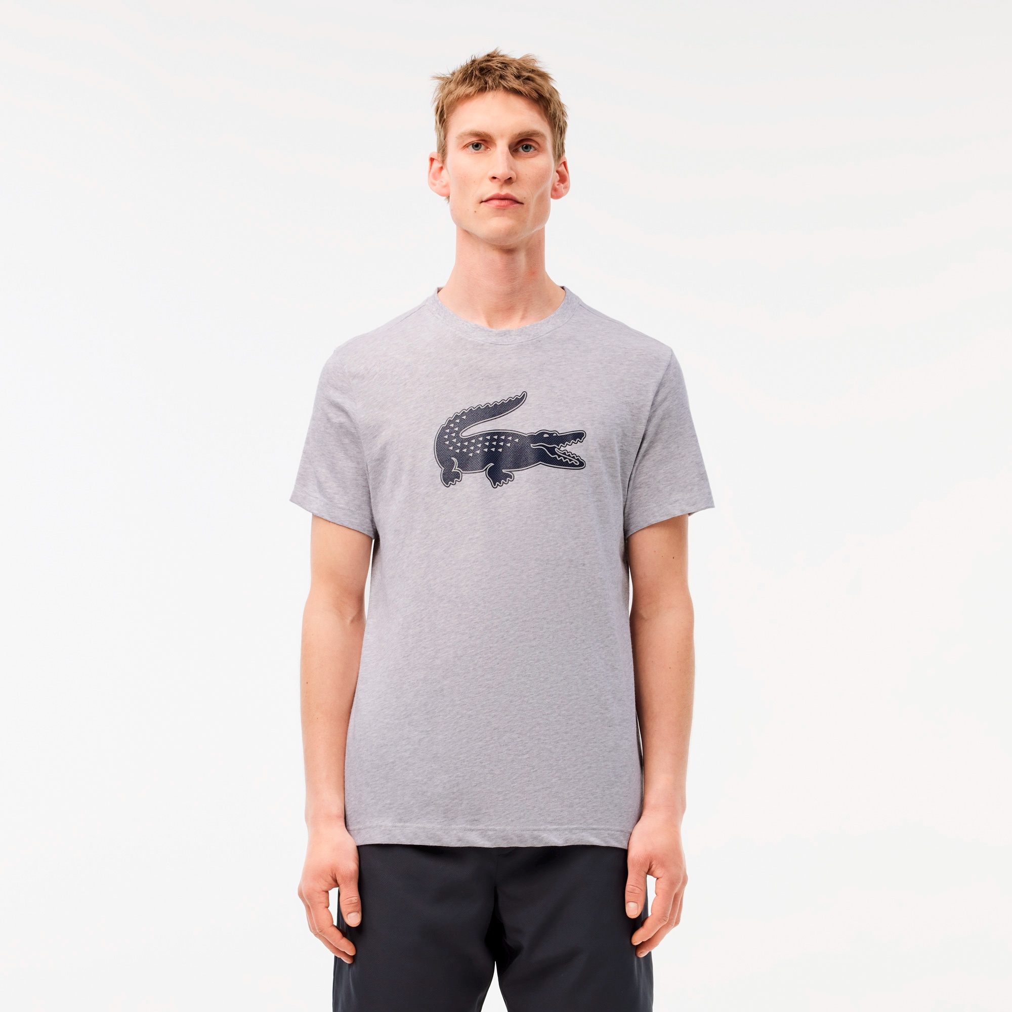 コットンブレンドウルトラドライロゴプリントTシャツ