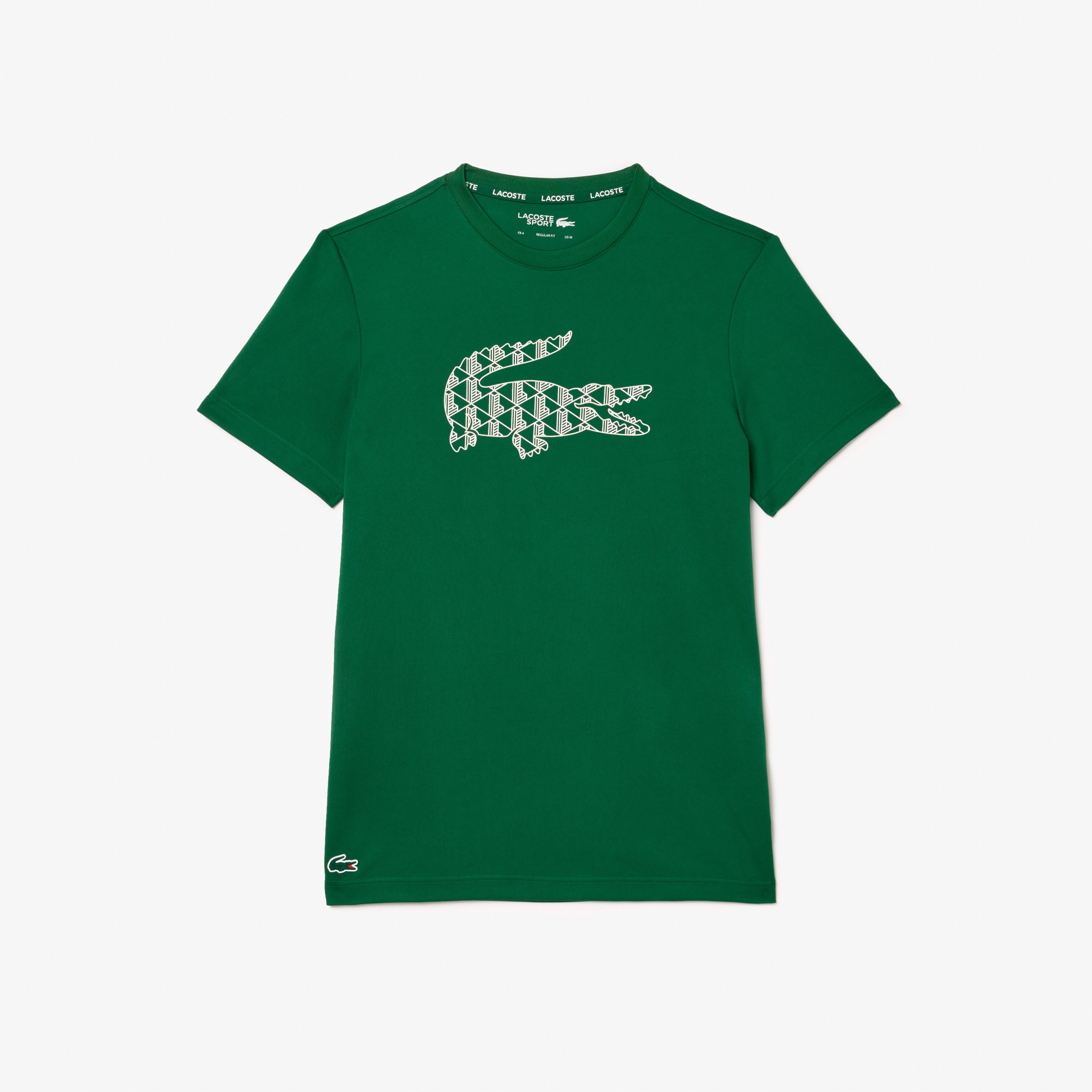 モノグラムワニロゴウルトラドライ鹿の子Tシャツ