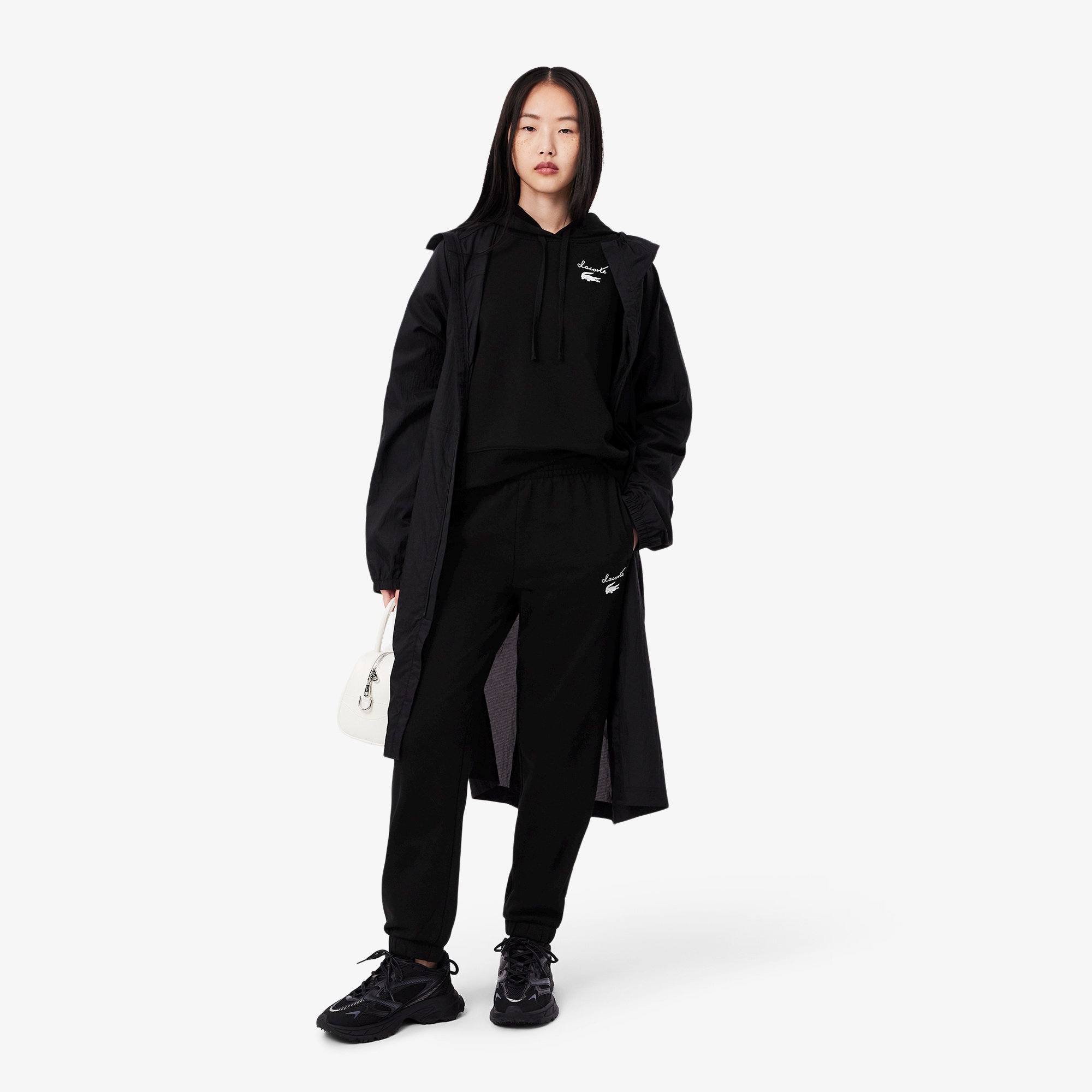 スクリプトネームプリントスウェットトラックパンツ