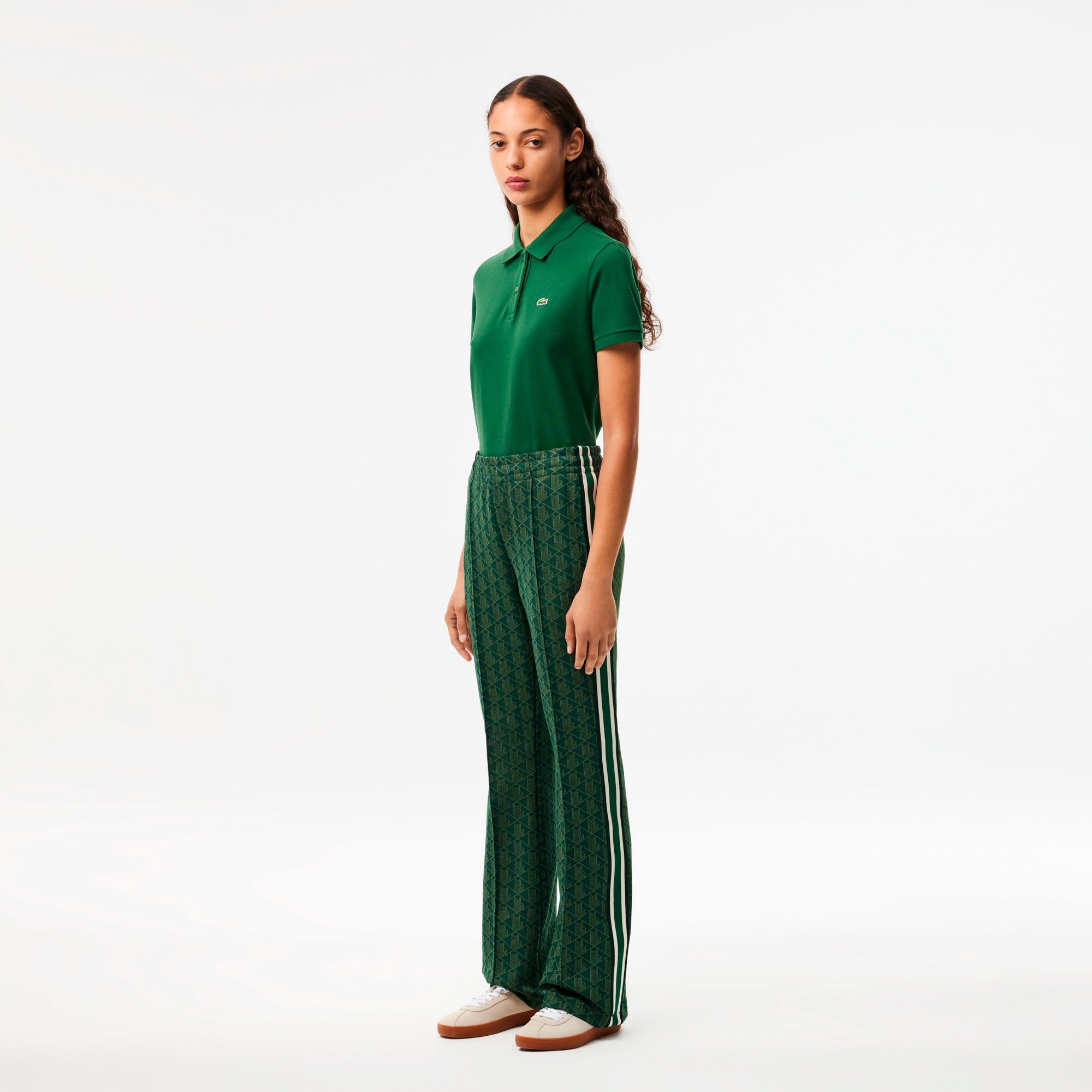 モノグラムジャカードトラックパンツ