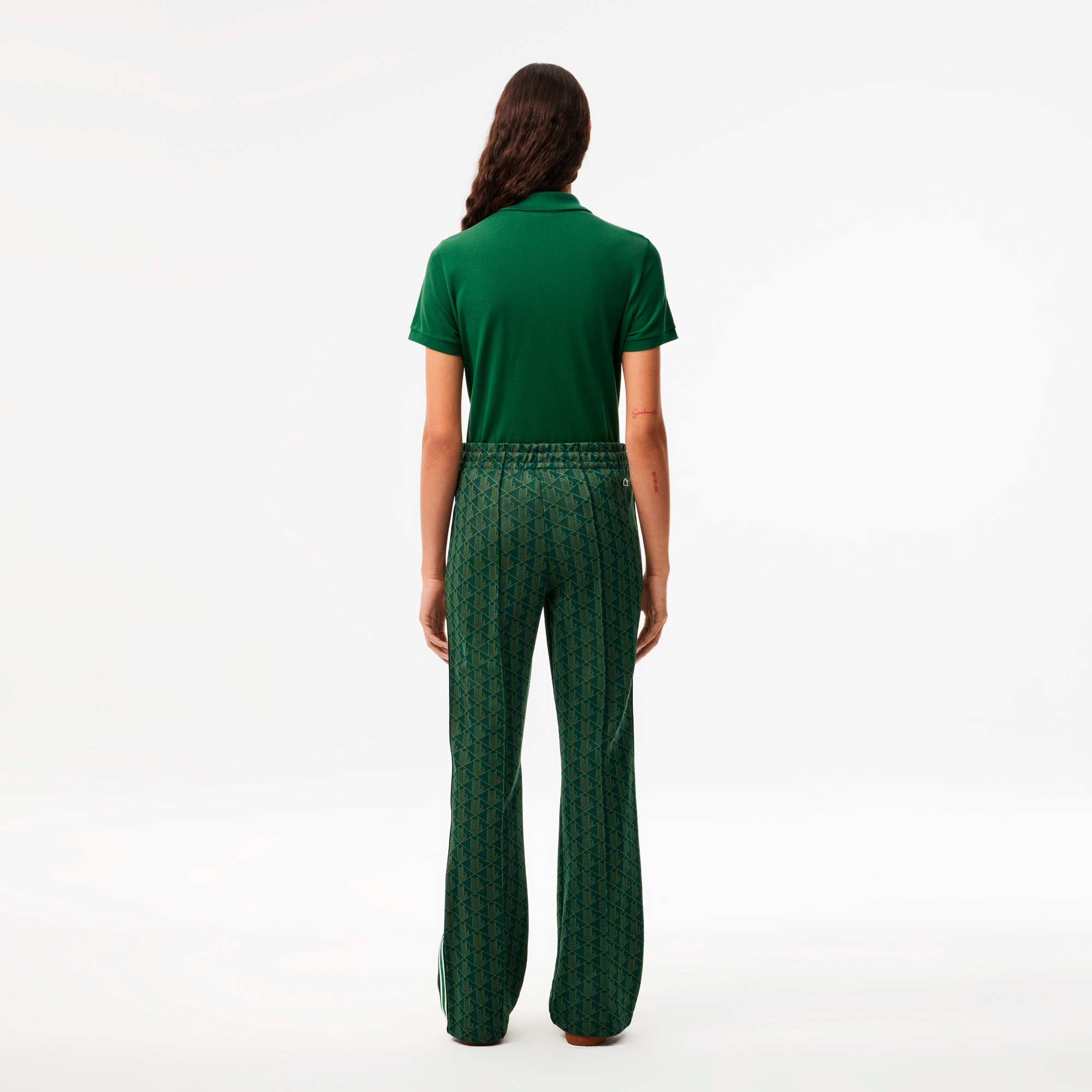 モノグラムジャカードトラックパンツ