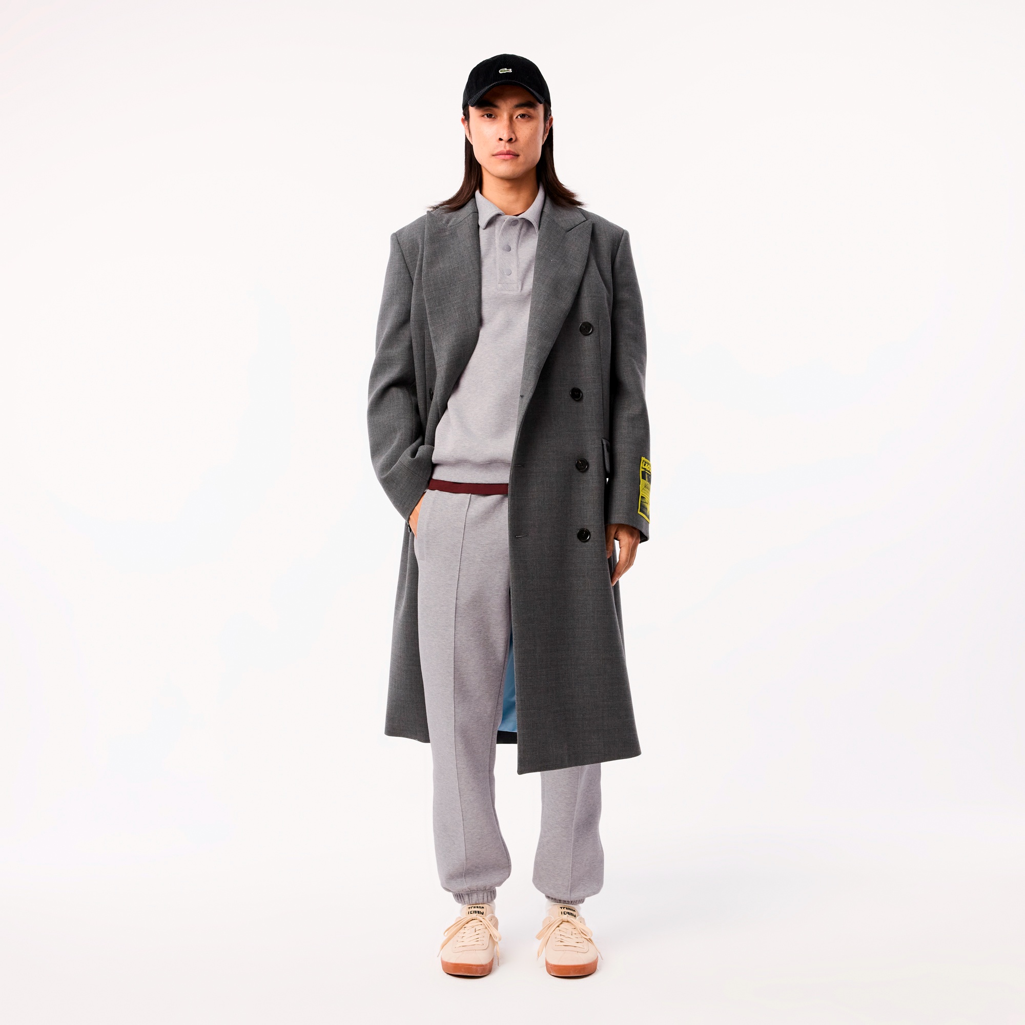 鹿の子トラックパンツ